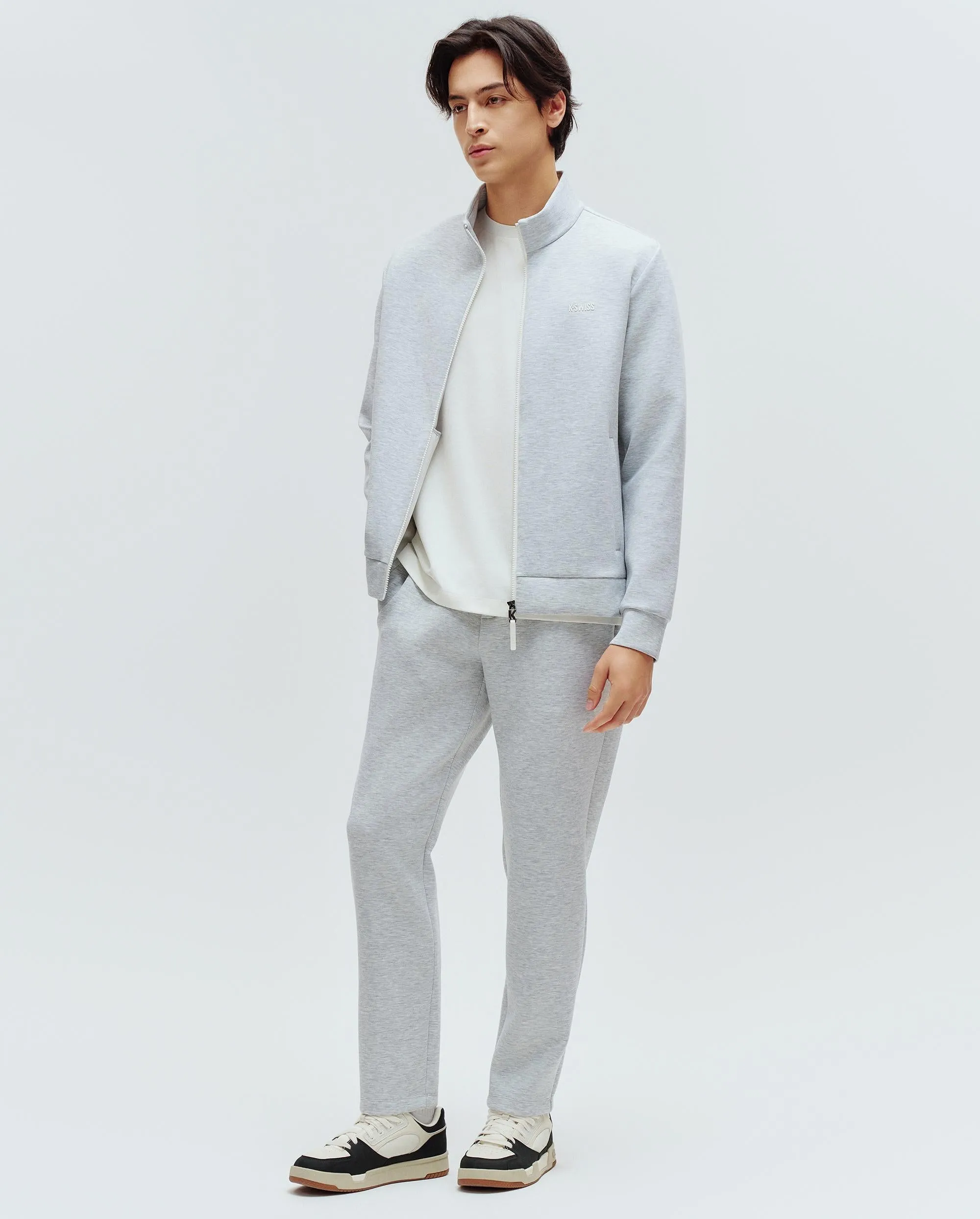 1010794-144 | MEN'S STRAIGHT PANTS | WHITE/BLACK/GREY
