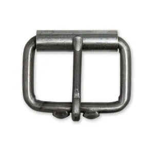1.5" Raw Steel Rust Out #3 Roller Buckle