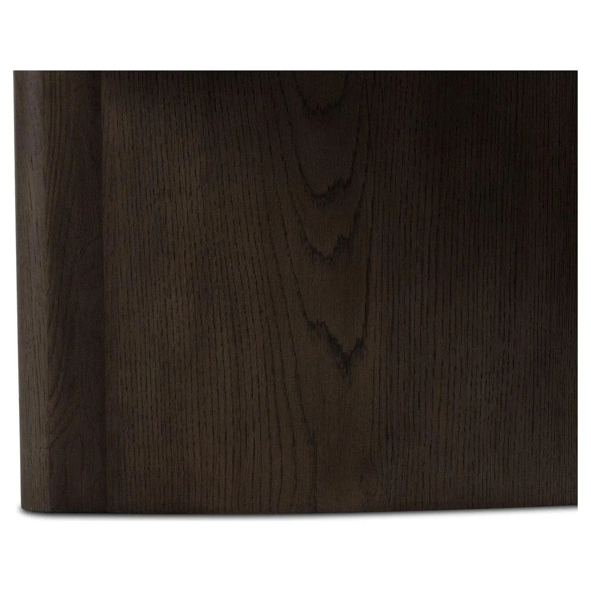Amadis Coffee Table - Italian White Marble w/ Smoked Black Base