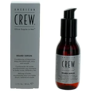 American Crew Men's Beard Serum - Moisture-Rich Oil Based Formula Unscented, 1.7oz