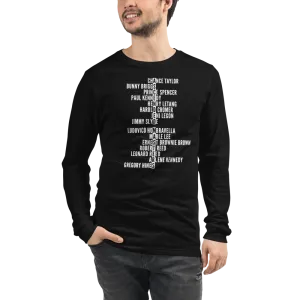 Ascended Masters (Double Sided) Unisex Long Sleeve Tee