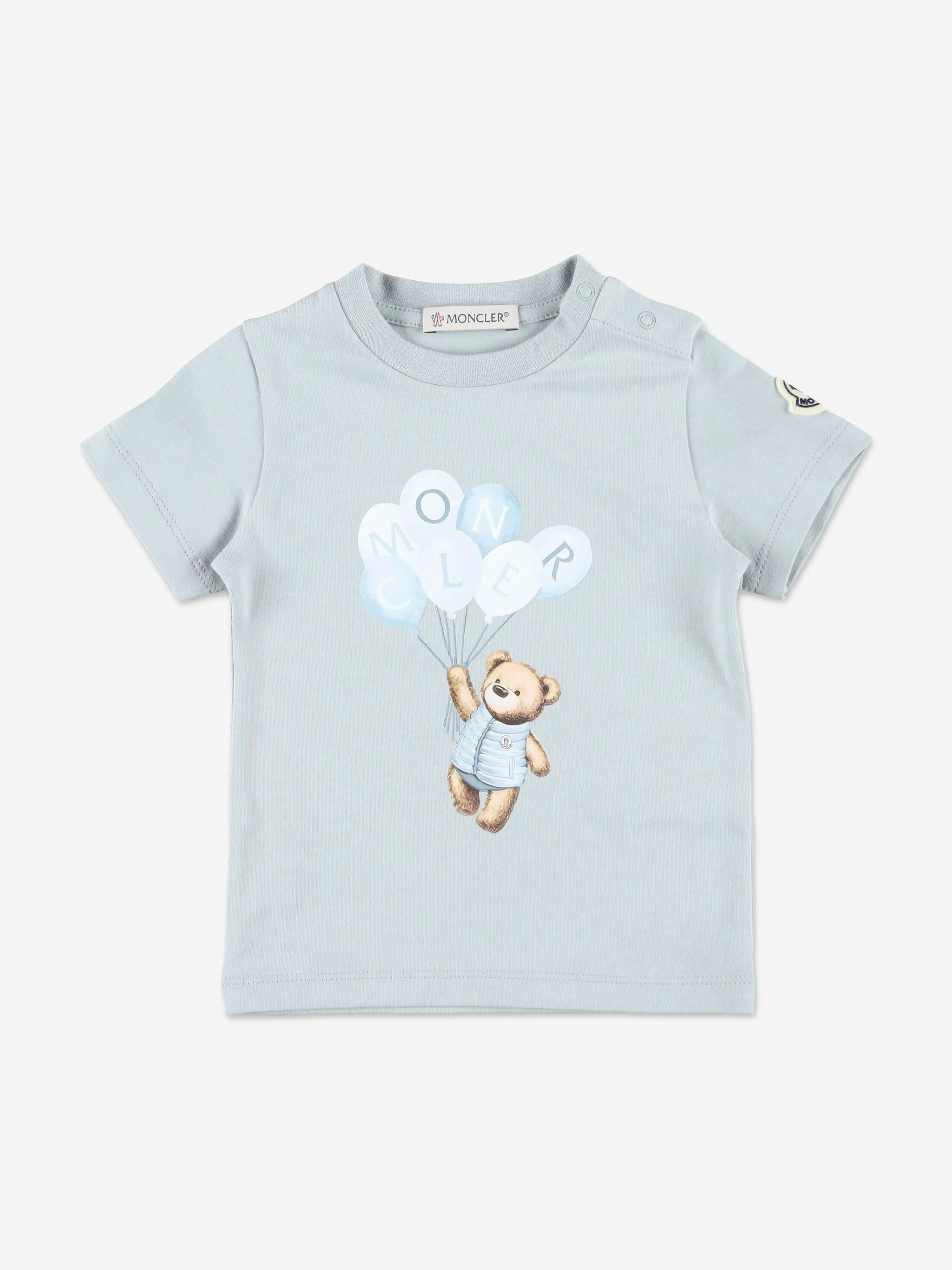 Baby Bear Print T-Shirt in Blue
