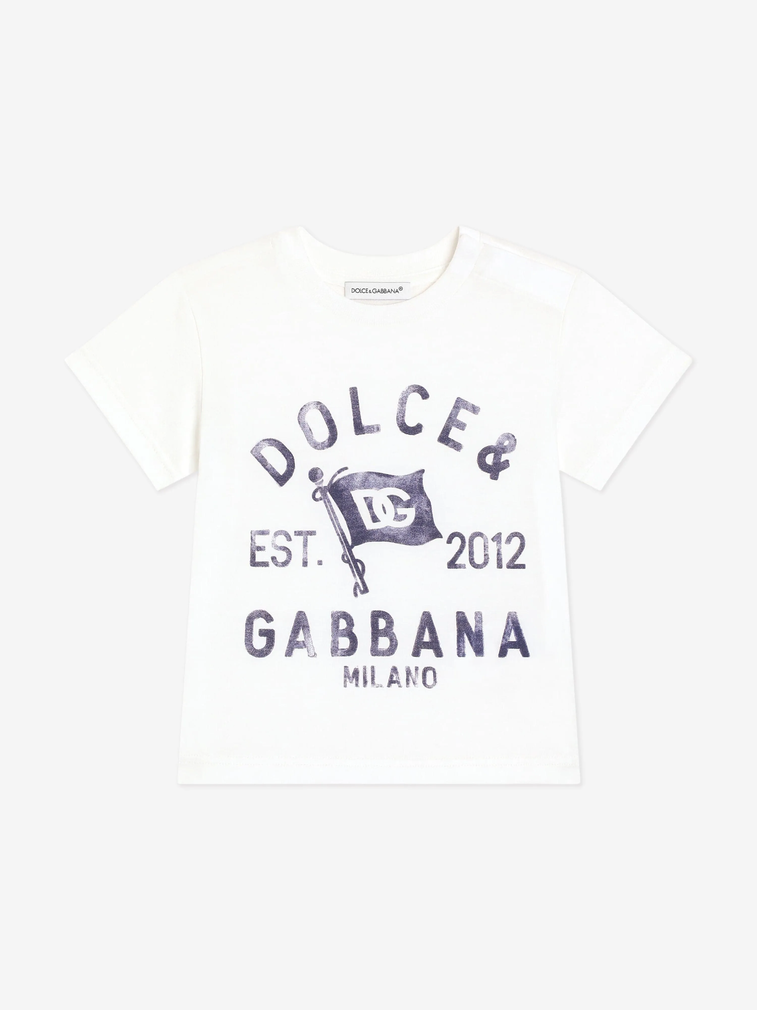 Baby Boys Logo T-Shirt in White