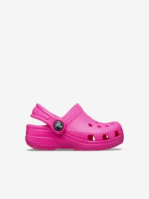 Baby Girls Crocs Littles in Pink