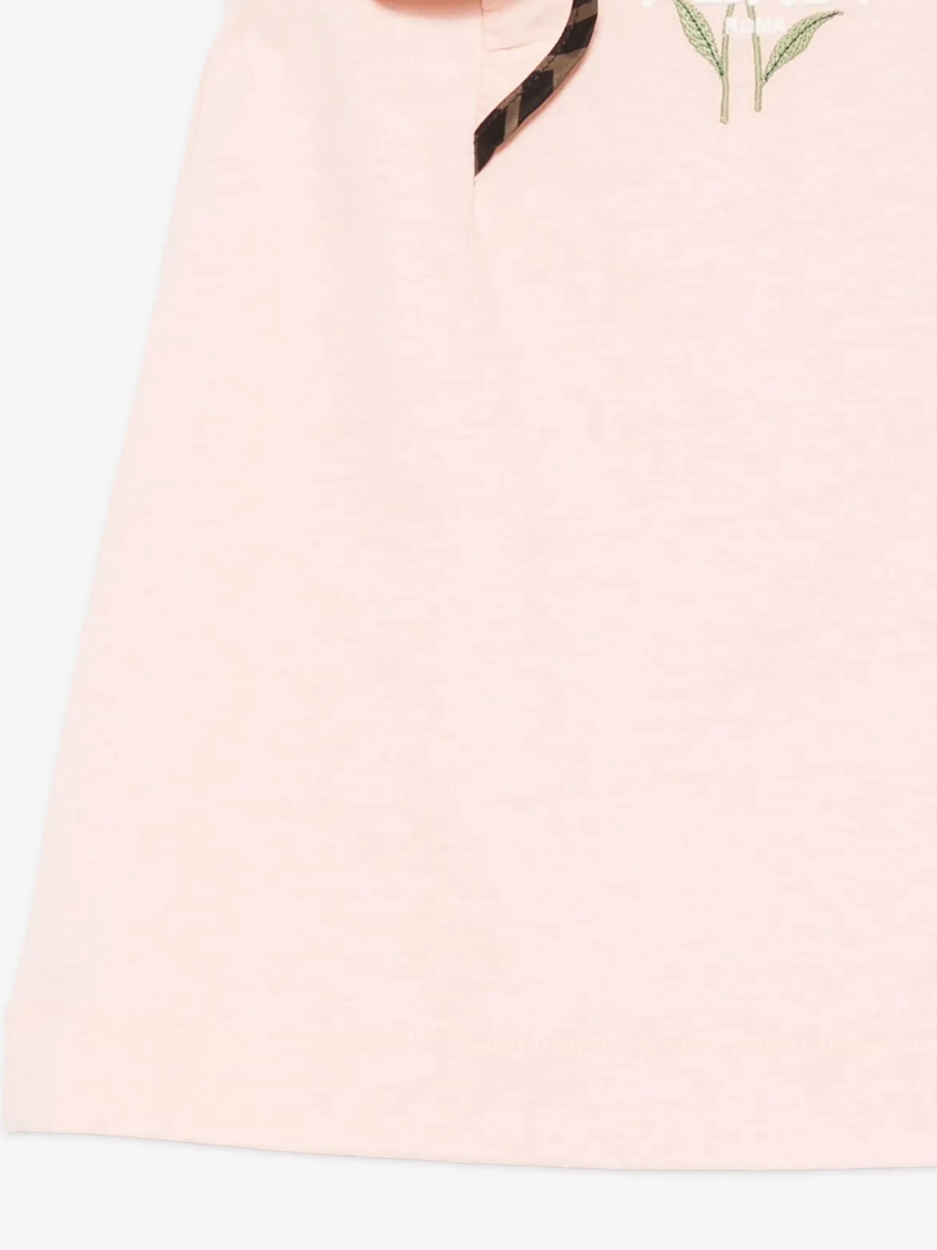 Baby Girls Flower Ruffle Dress in Pink