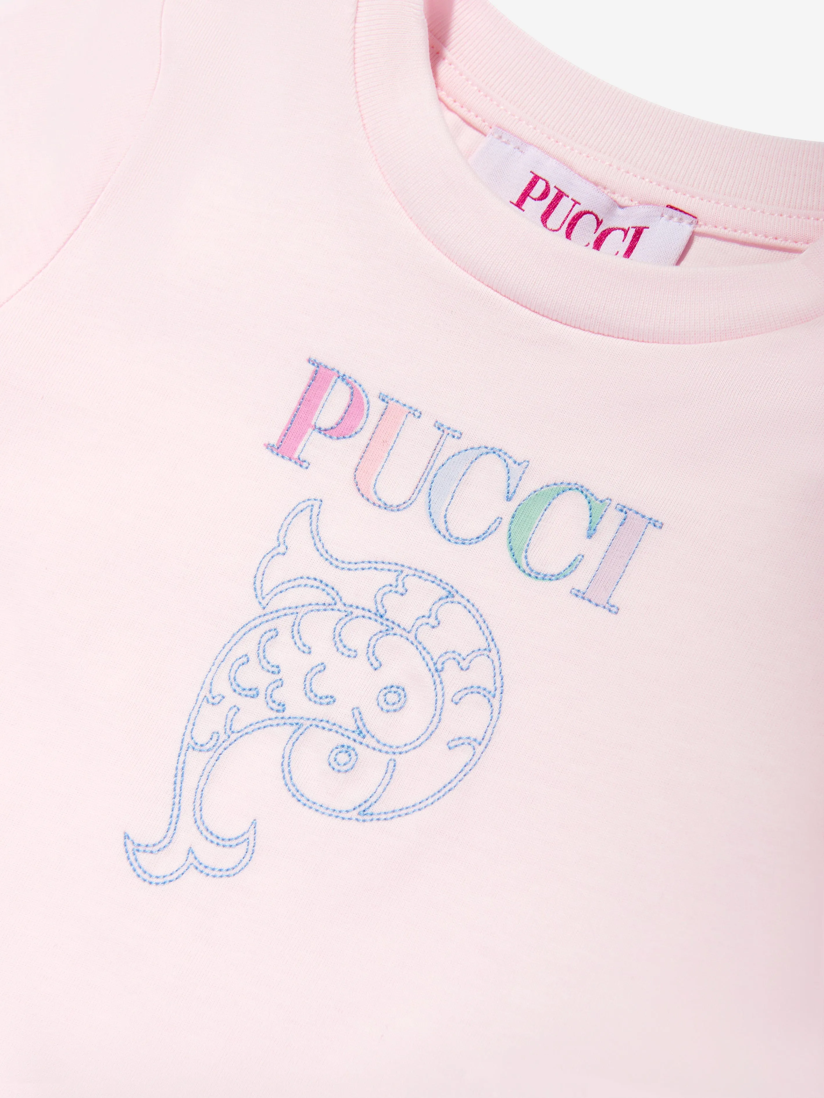Baby Girls Logo T-Shirt in Pink