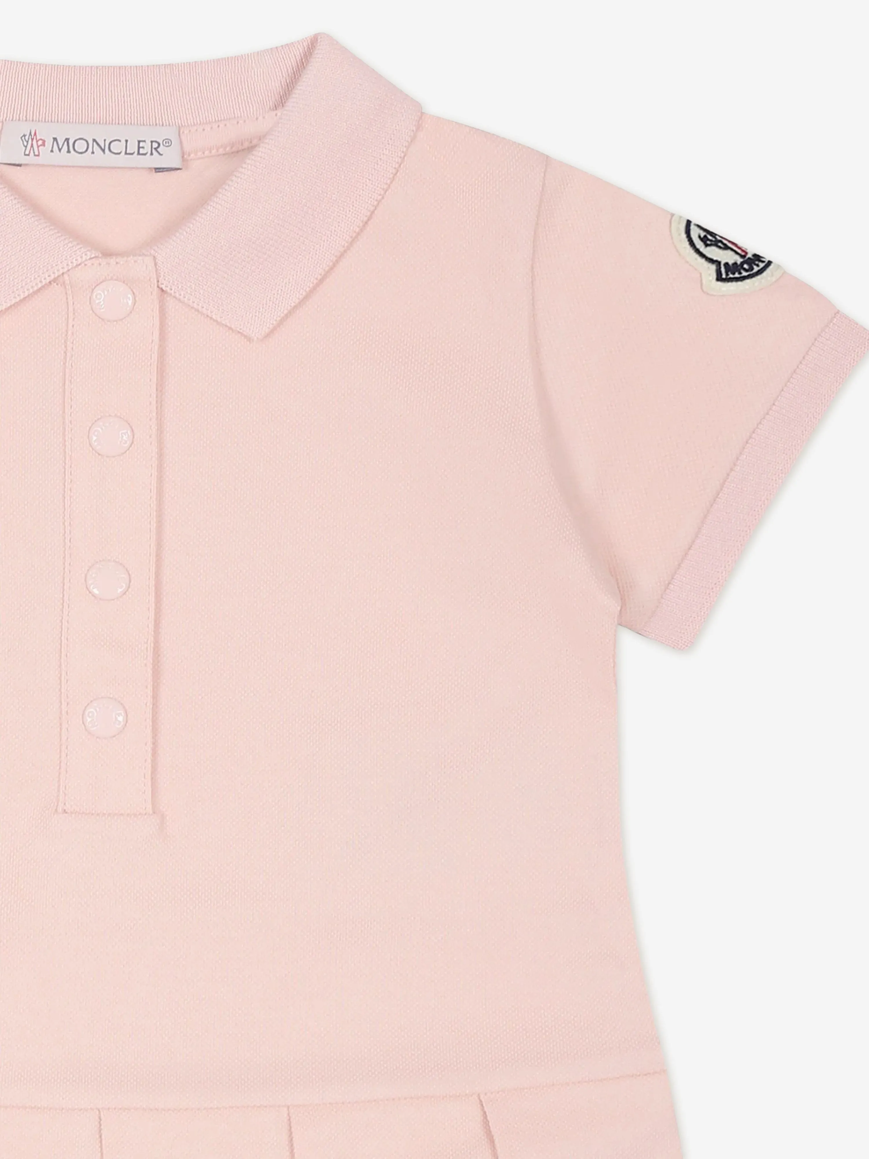 Baby Girls Polo Dress in Pink