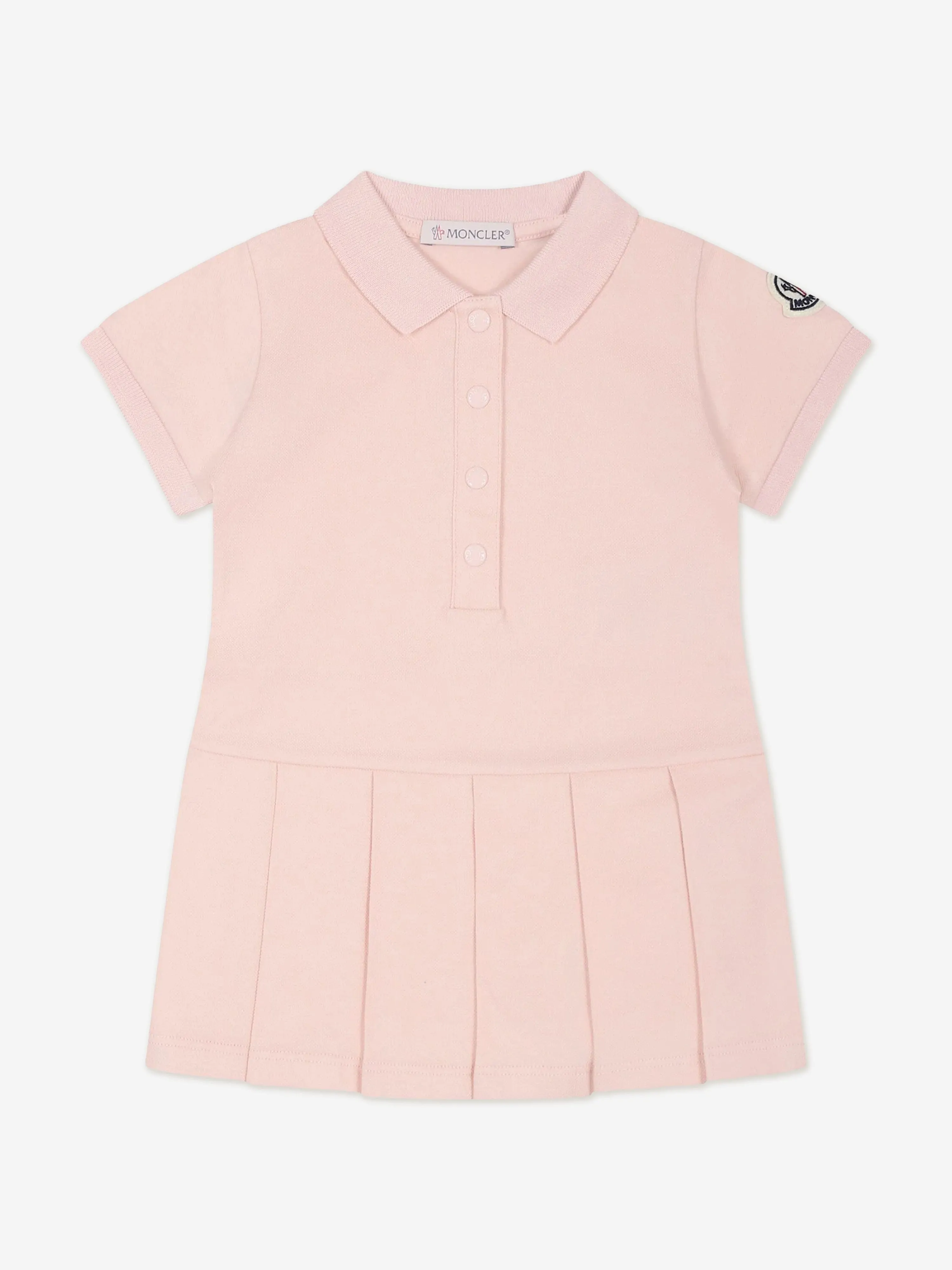 Baby Girls Polo Dress in Pink