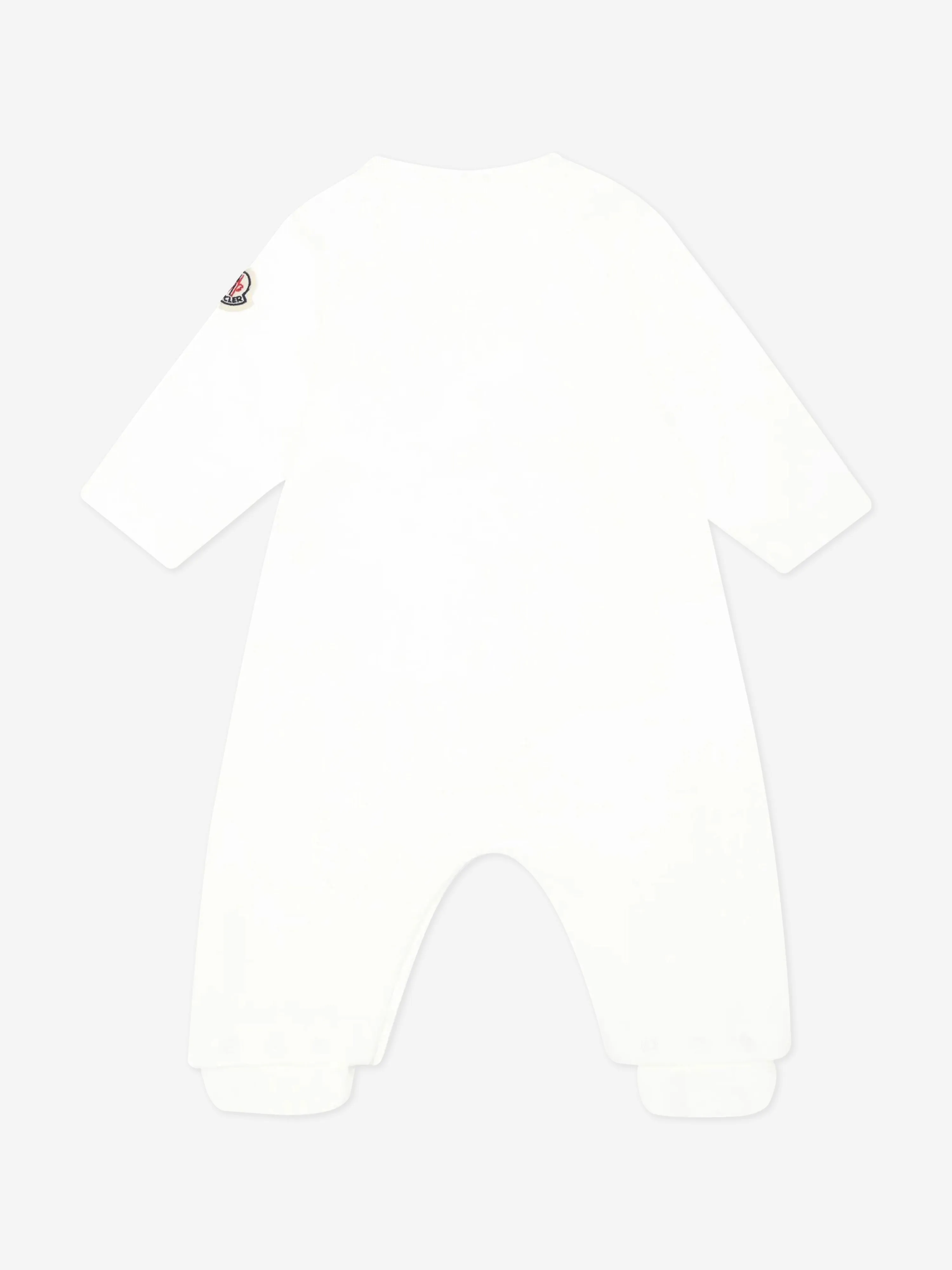 Baby Logo Romper in Ivory