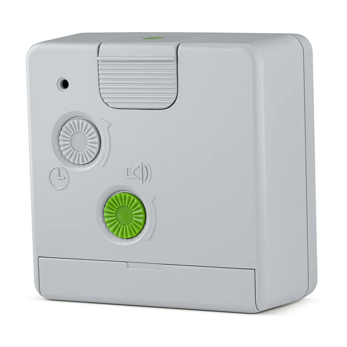 BC02X Braun classic analogue travel alarm clock - grey