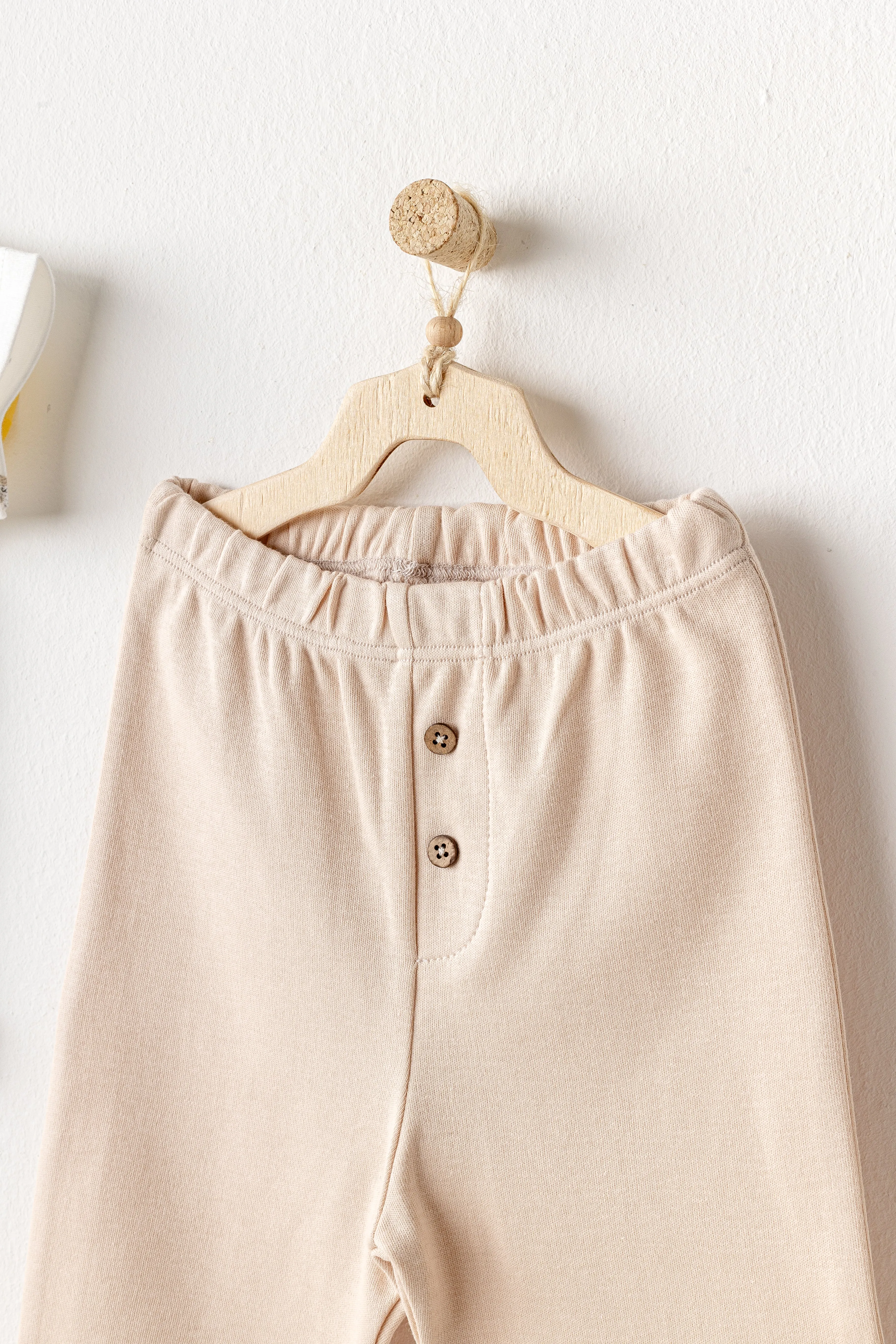 Beige Pants Happy Animal Outfit