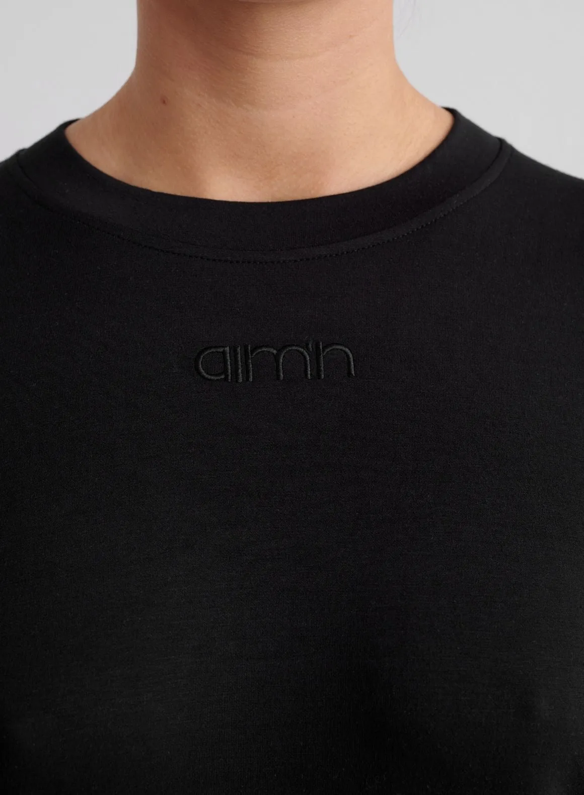Black Comfy Modal Sweatshirt