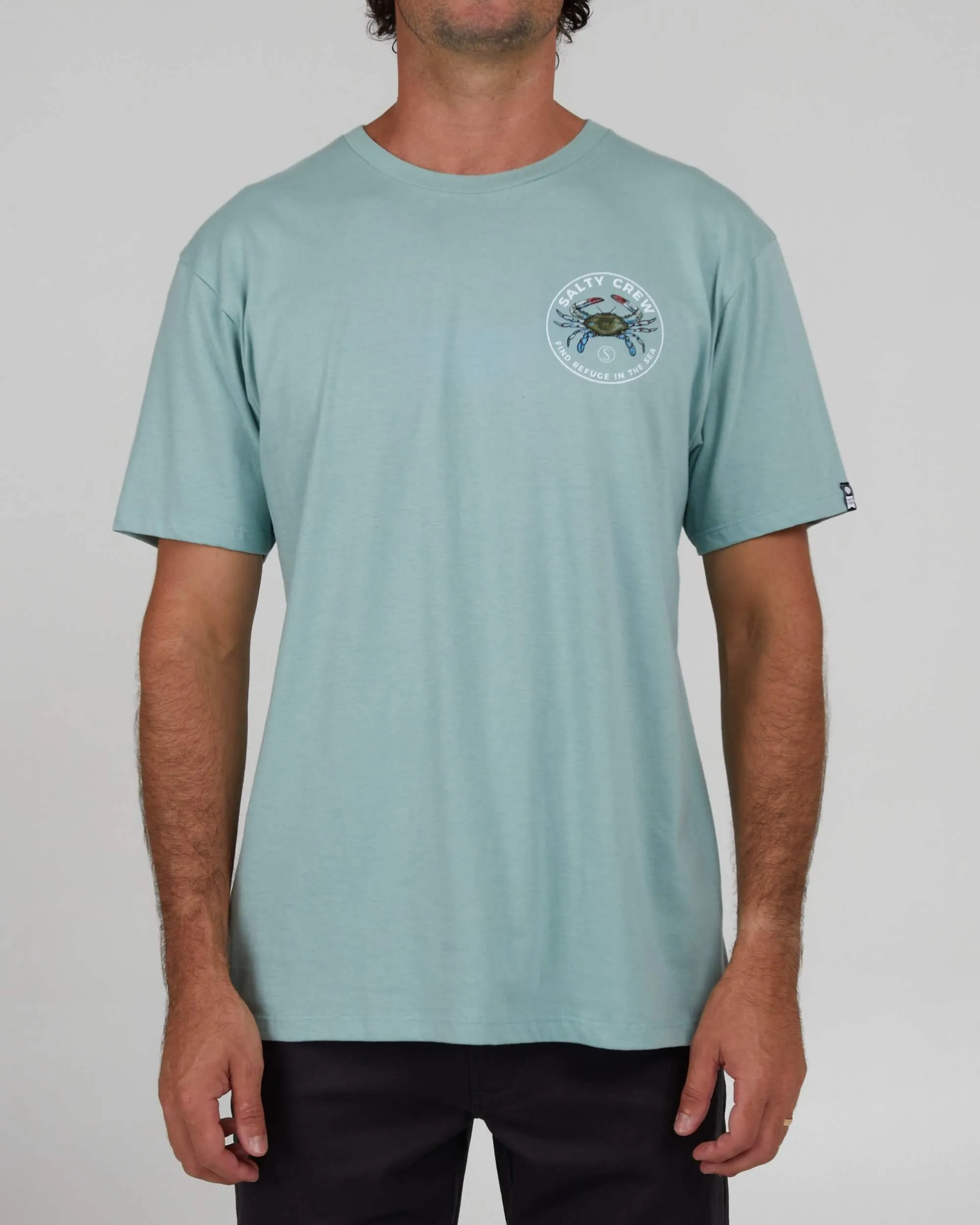 Blue Crabber Premium S/S Tee - Mackerel