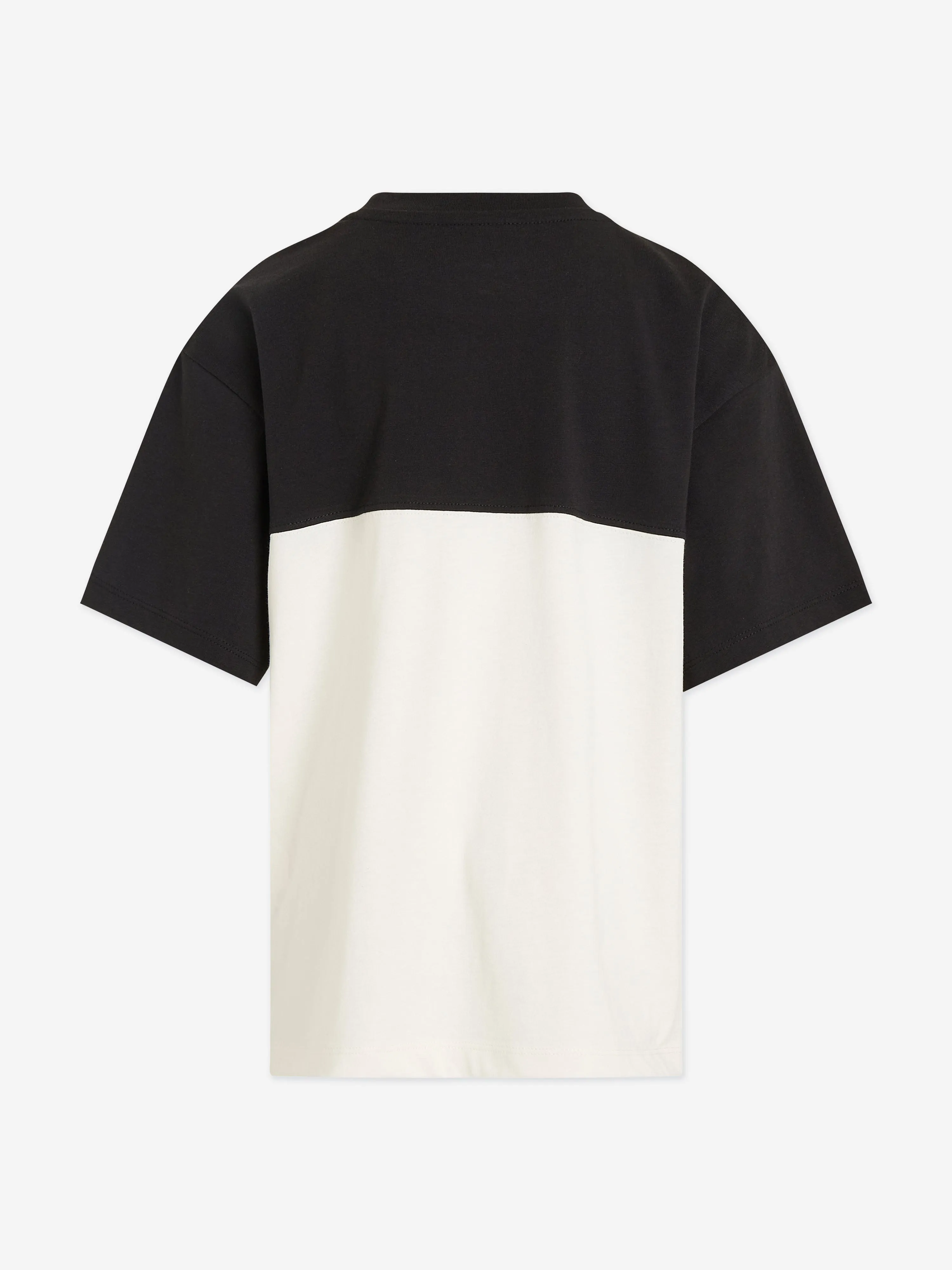 Boys Colourblock T-Shirt in Black