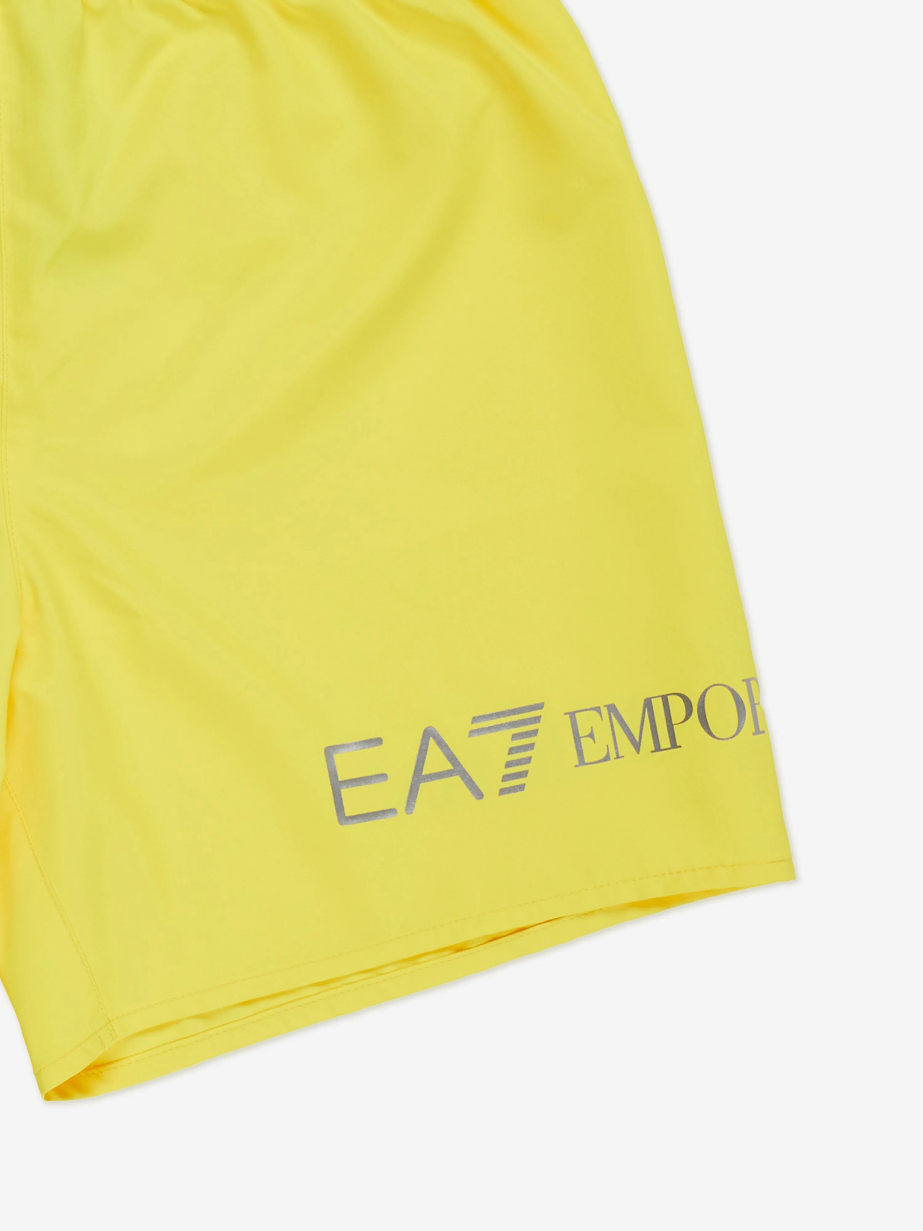 Boys Logo Swim Shorts in Yellow