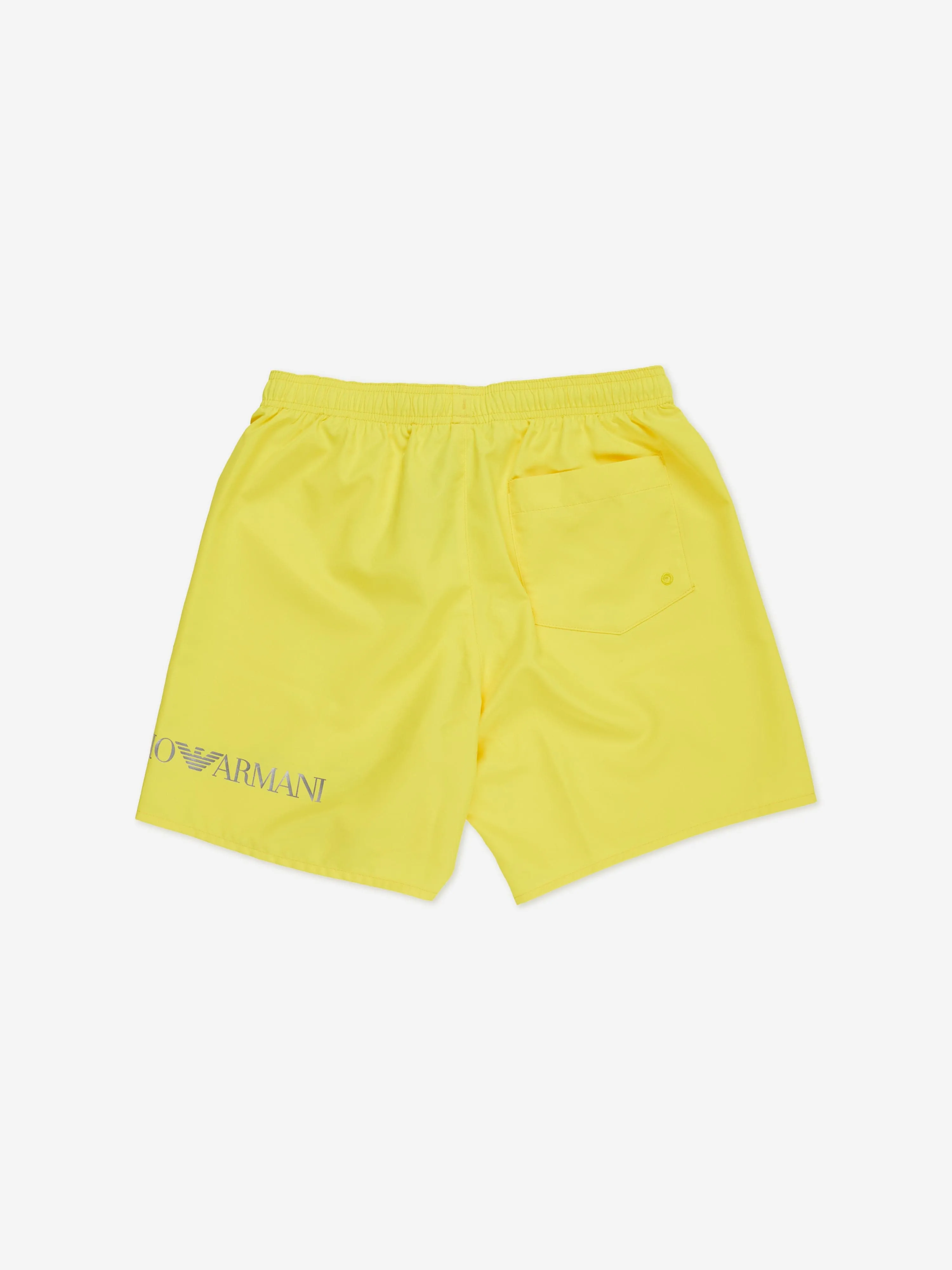 Boys Logo Swim Shorts in Yellow