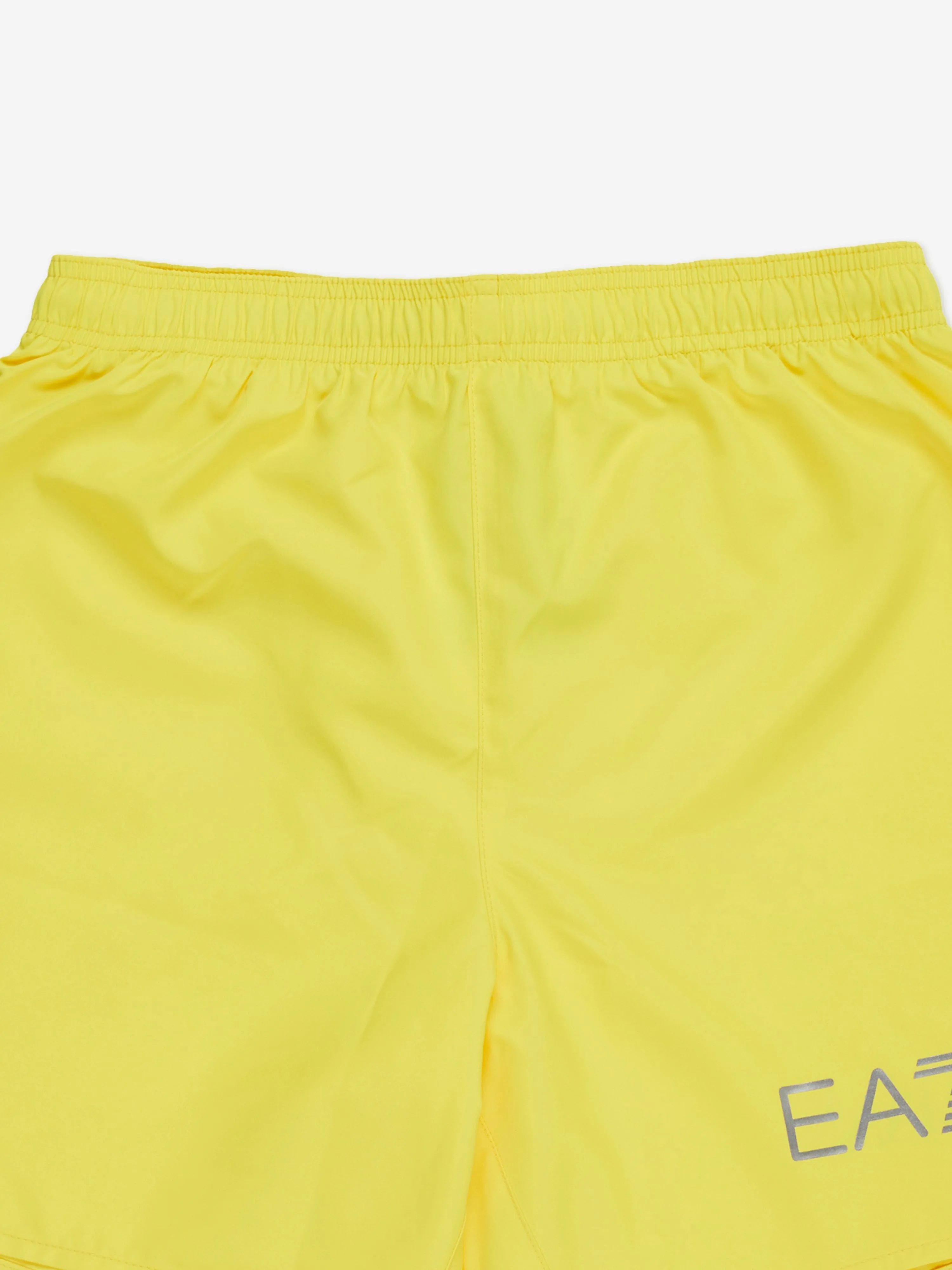 Boys Logo Swim Shorts in Yellow