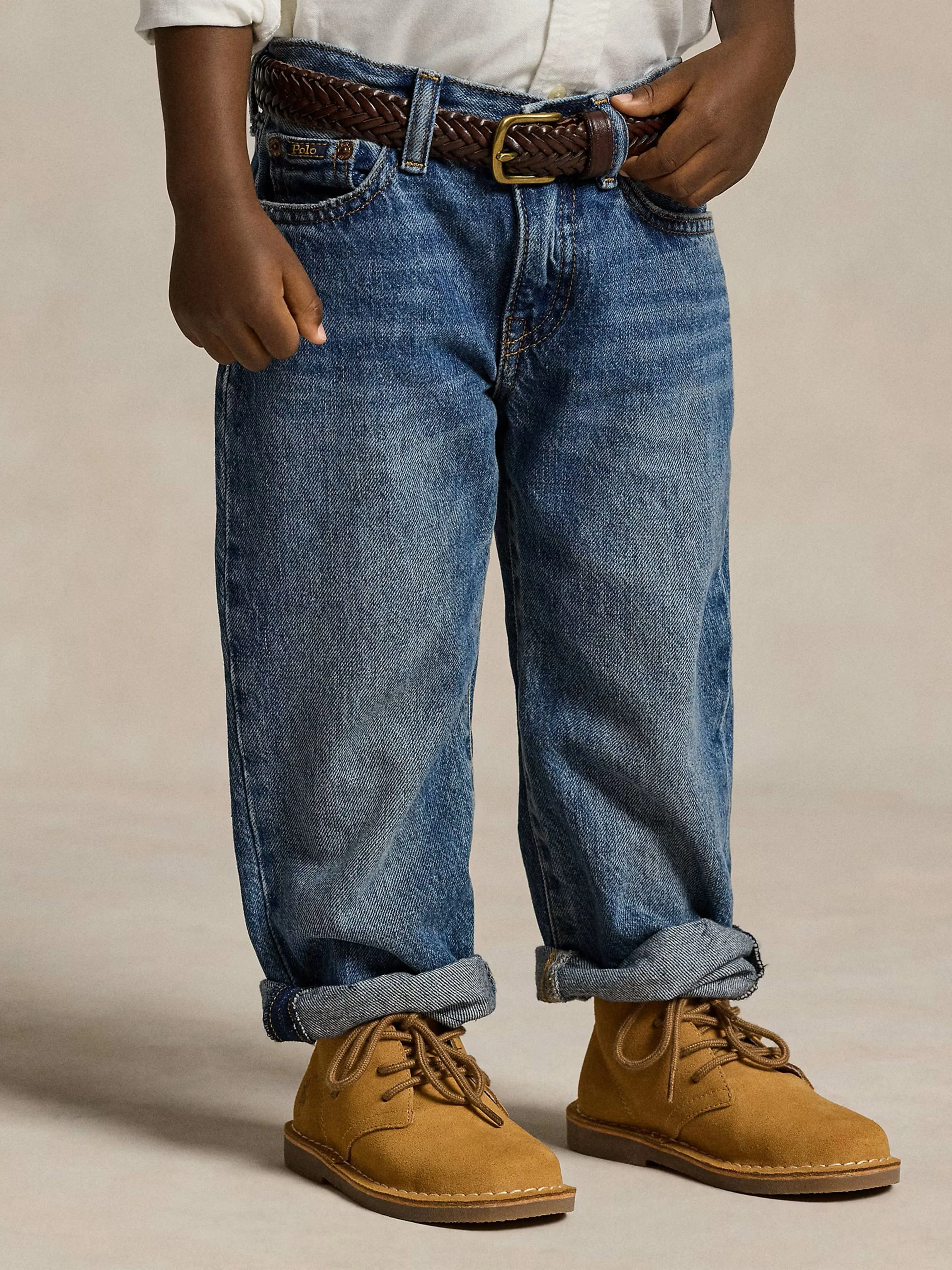 Boys Lynwood Relaxed Jeans in Blue