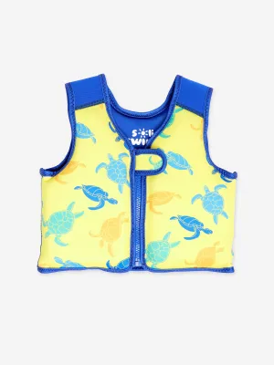 Boys Turtle Float Jacket in Yellow (UPF50 )