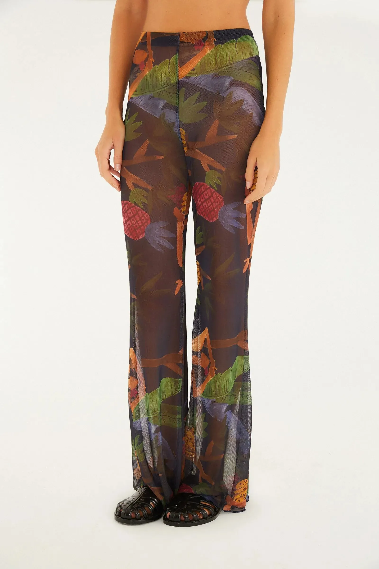 Calca Flare Tule Encanto Solar