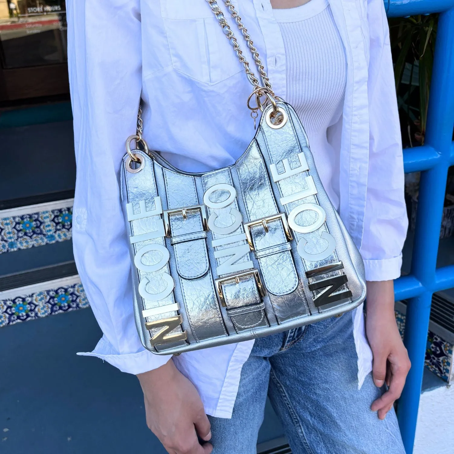CALISTA CHAIN SHOULDER BAG
