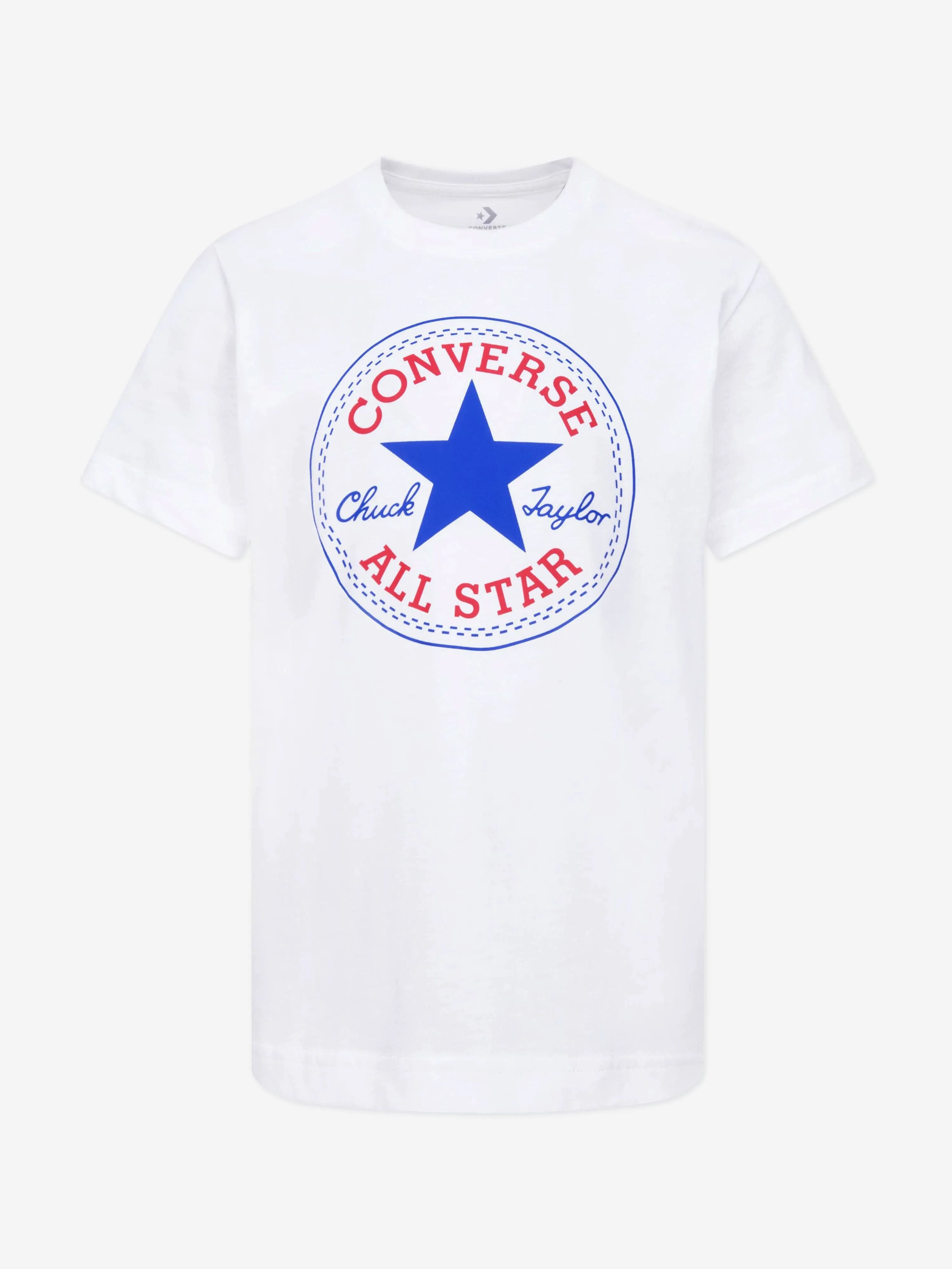 Converse Boys Chuck Patch T-Shirt in White