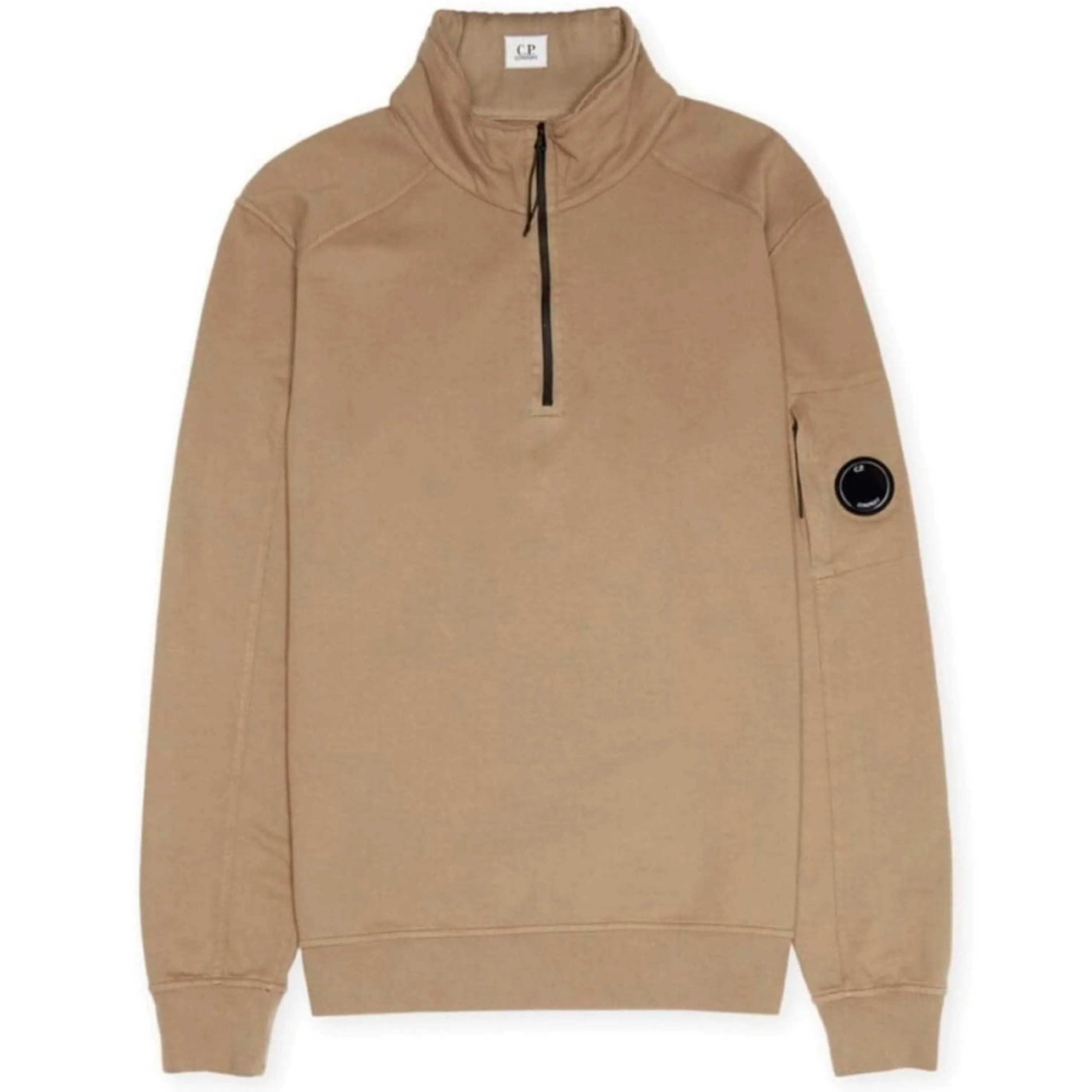 CP Company Lens Quarter Zip Sweatshirt