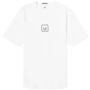 CP Company White Back Logo T-Shirt