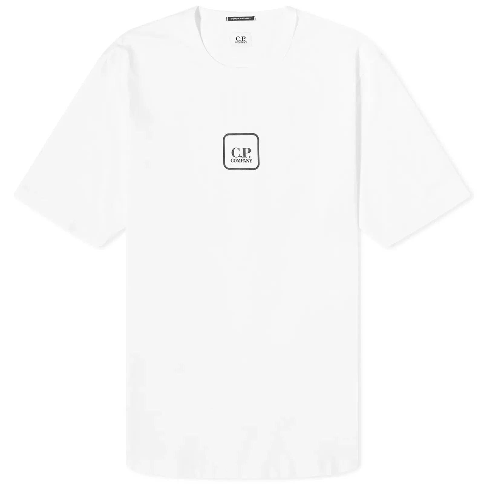 CP Company White Back Logo T-Shirt
