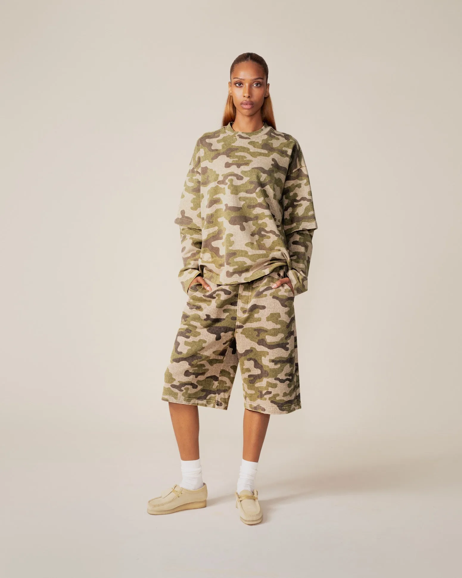 Croc Camo Shorts