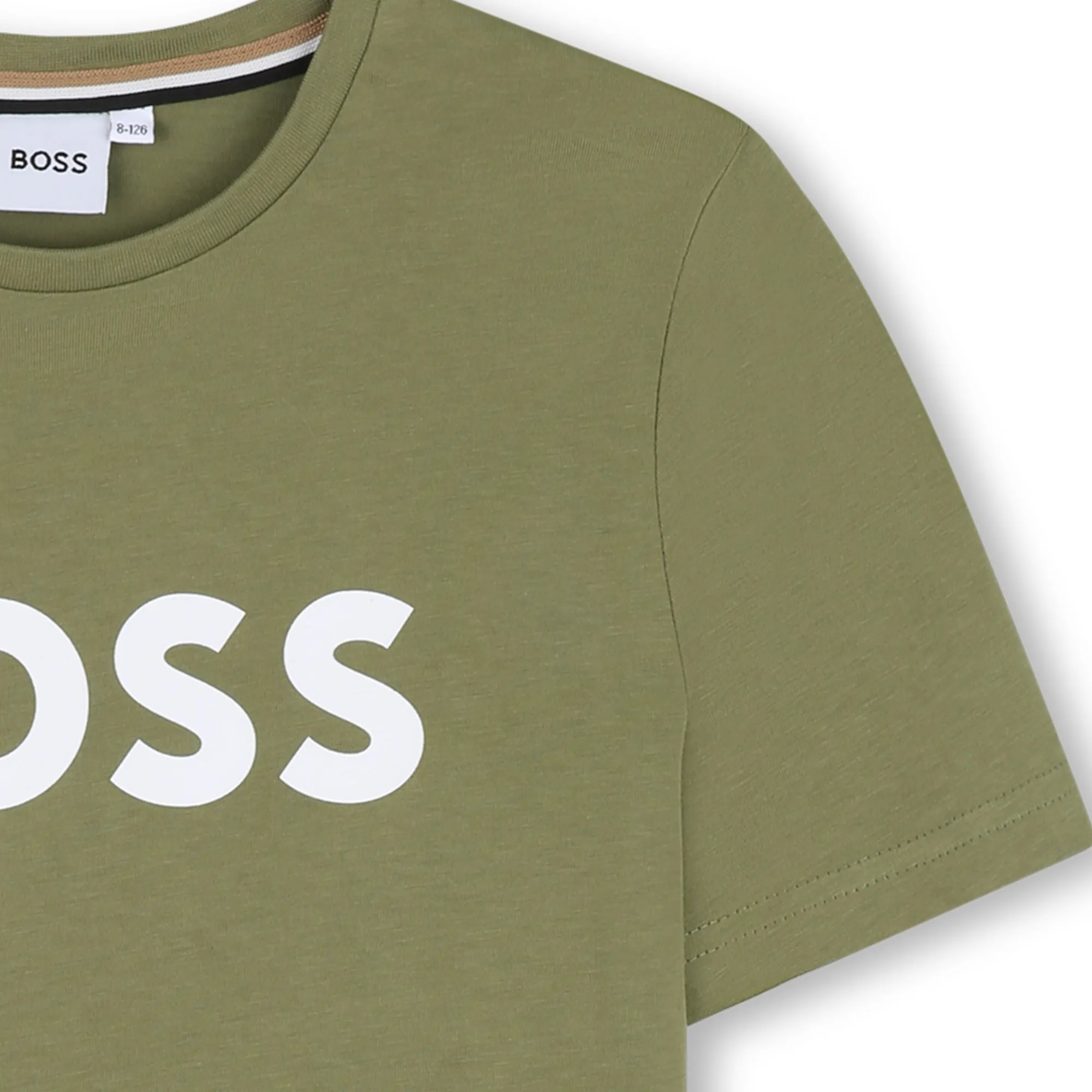 Dark Green Logo Short Sleeve T-Shirt