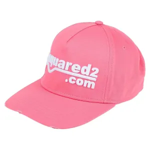 DSQUARED2 Pink Logo Cap