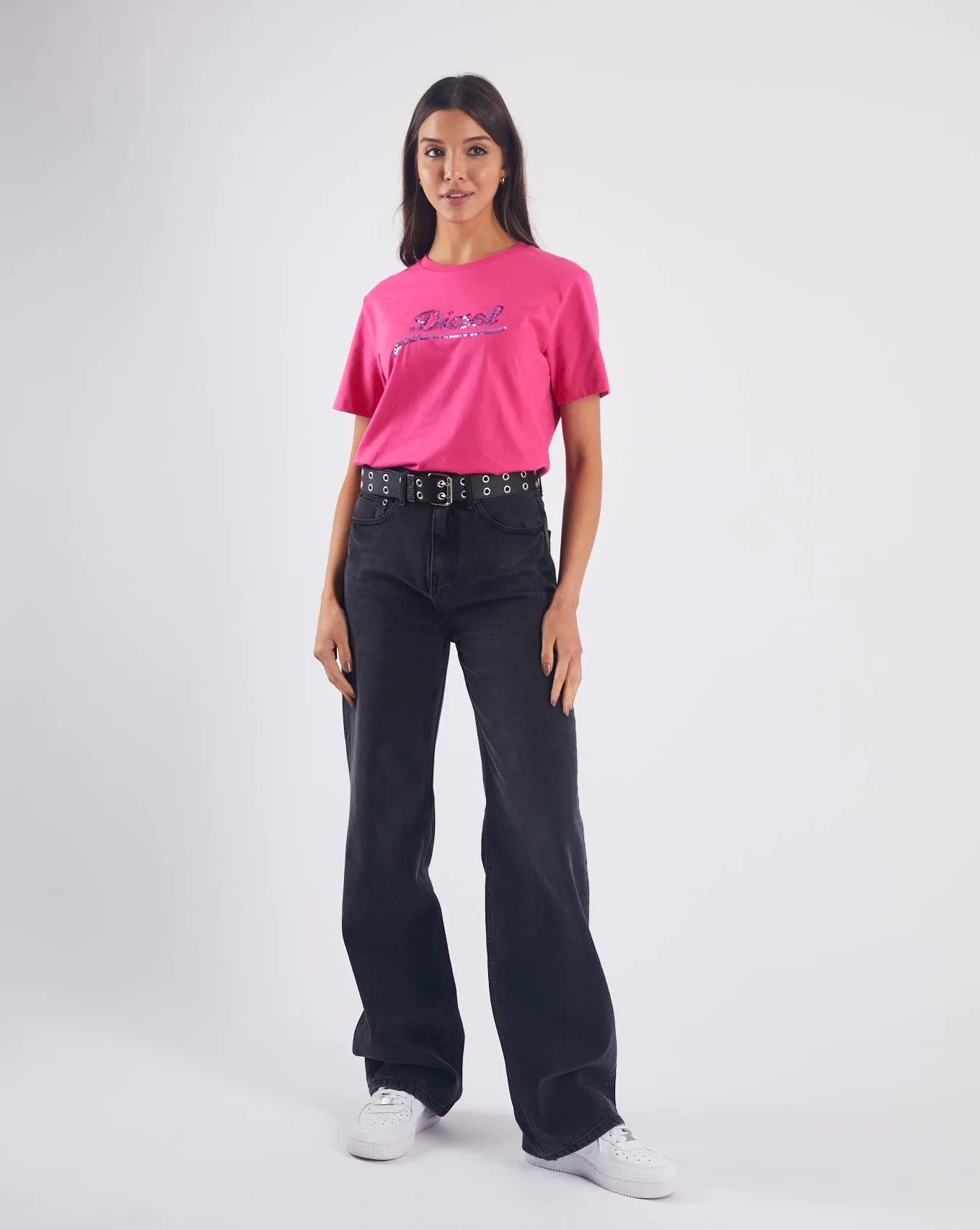 Frederica T-Shirt Fuchsia Purple