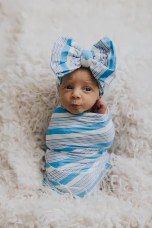 Fresh Stripes Swaddle Blanket Set
