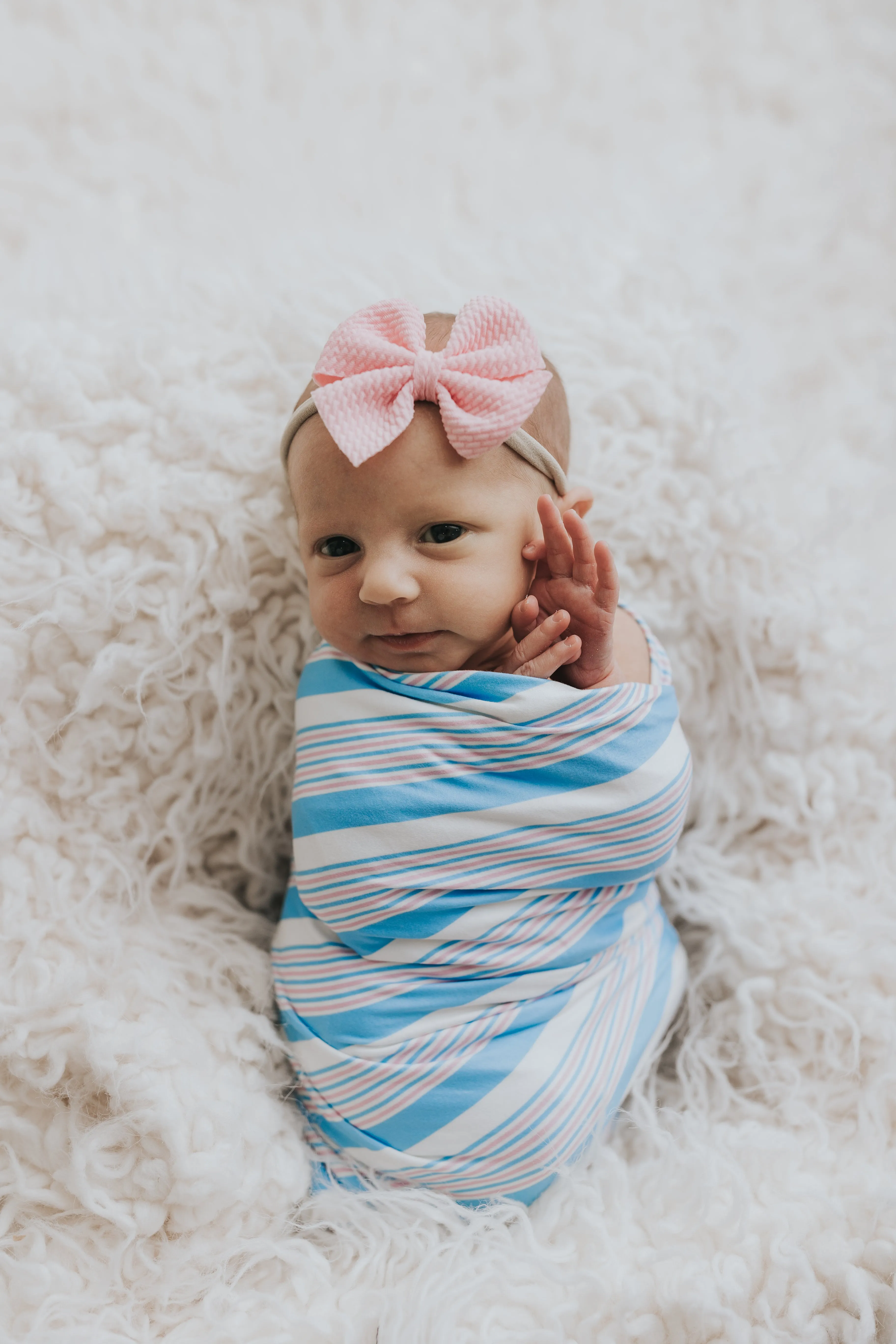 Fresh Stripes Swaddle Blanket Set