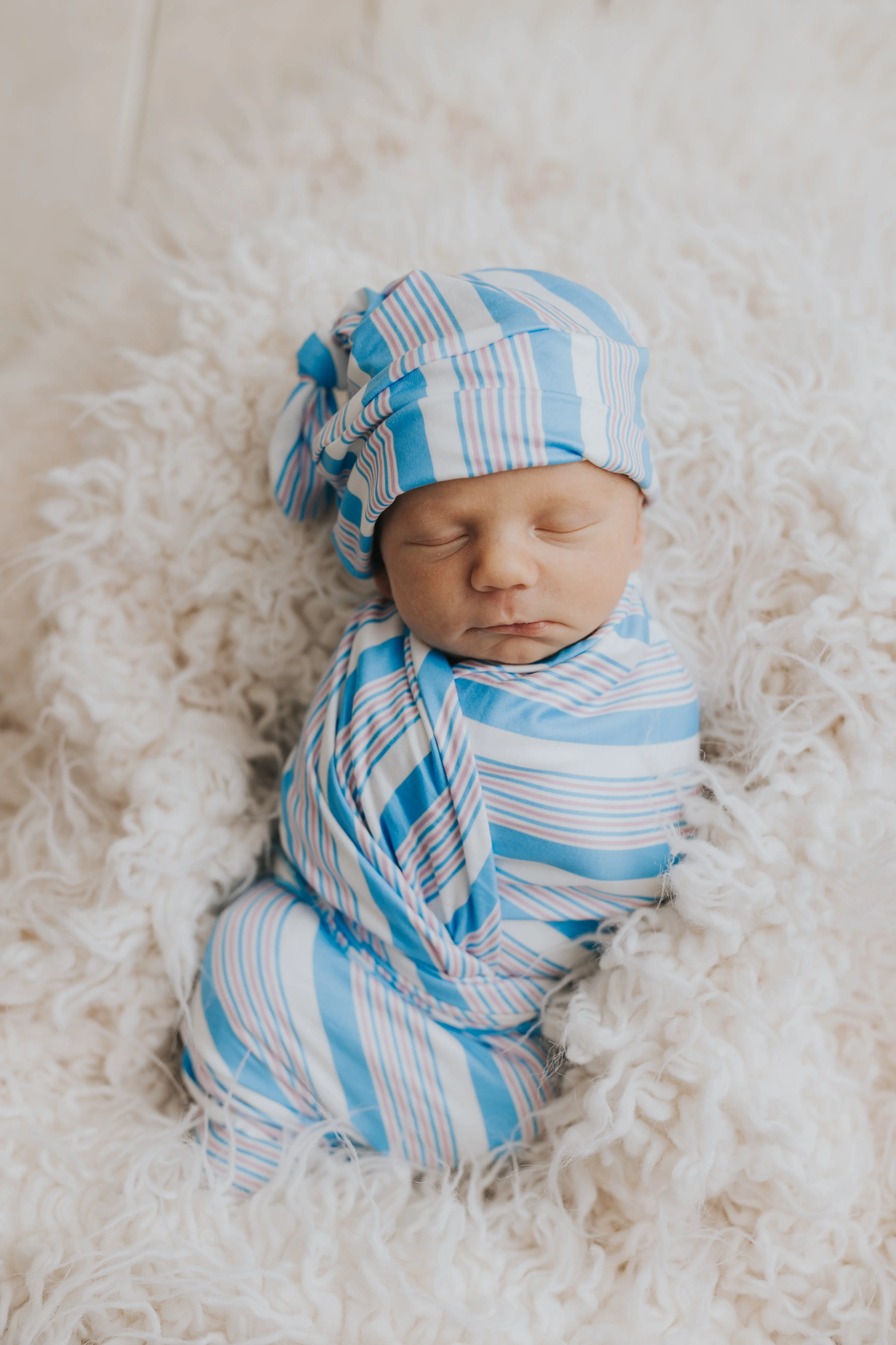 Fresh Stripes Swaddle Blanket Set
