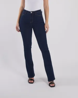 Gina Hr Bootleg Indigo Blue