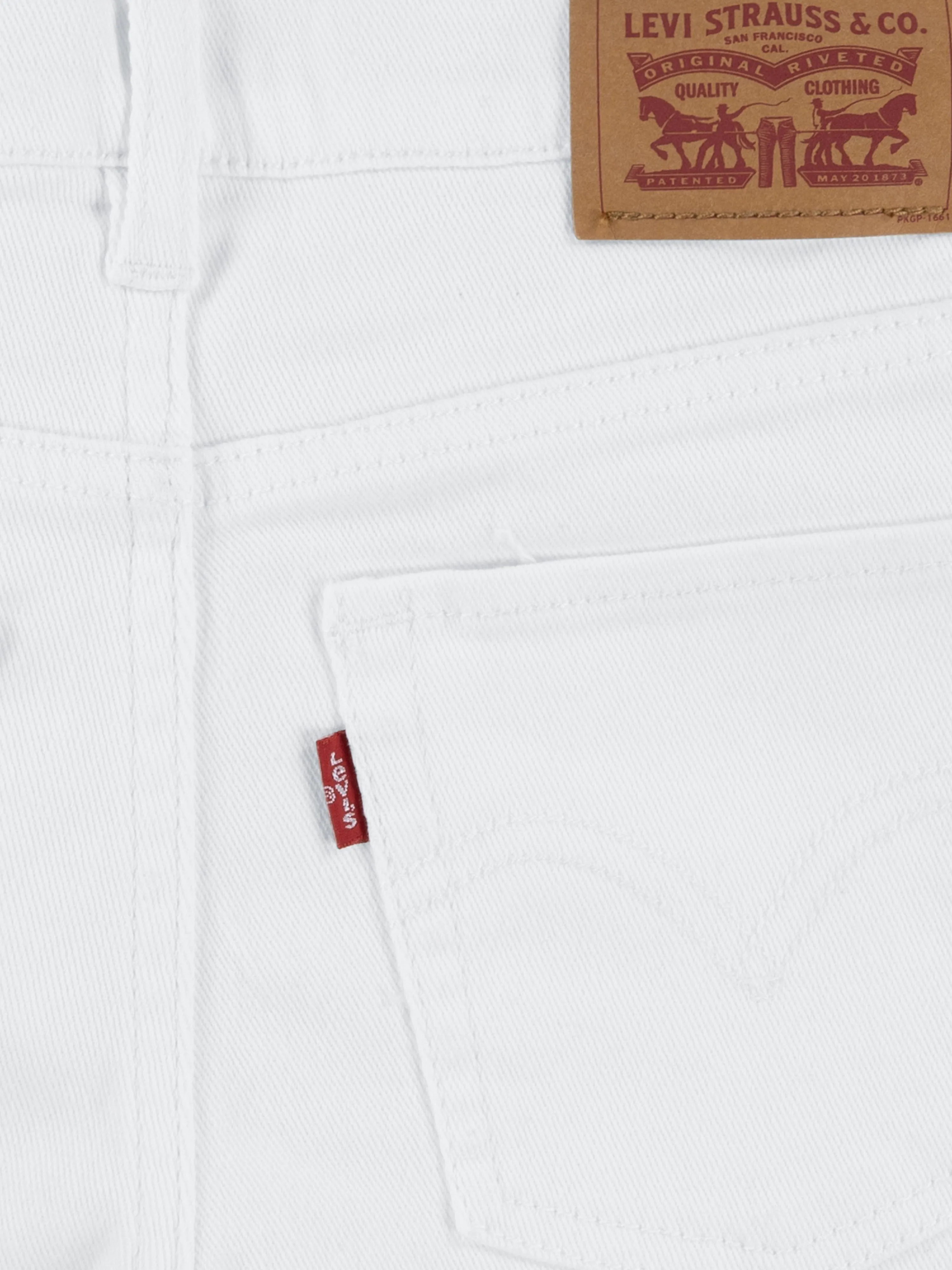 Girls 726 High Rise Flare Jeans in Ivory