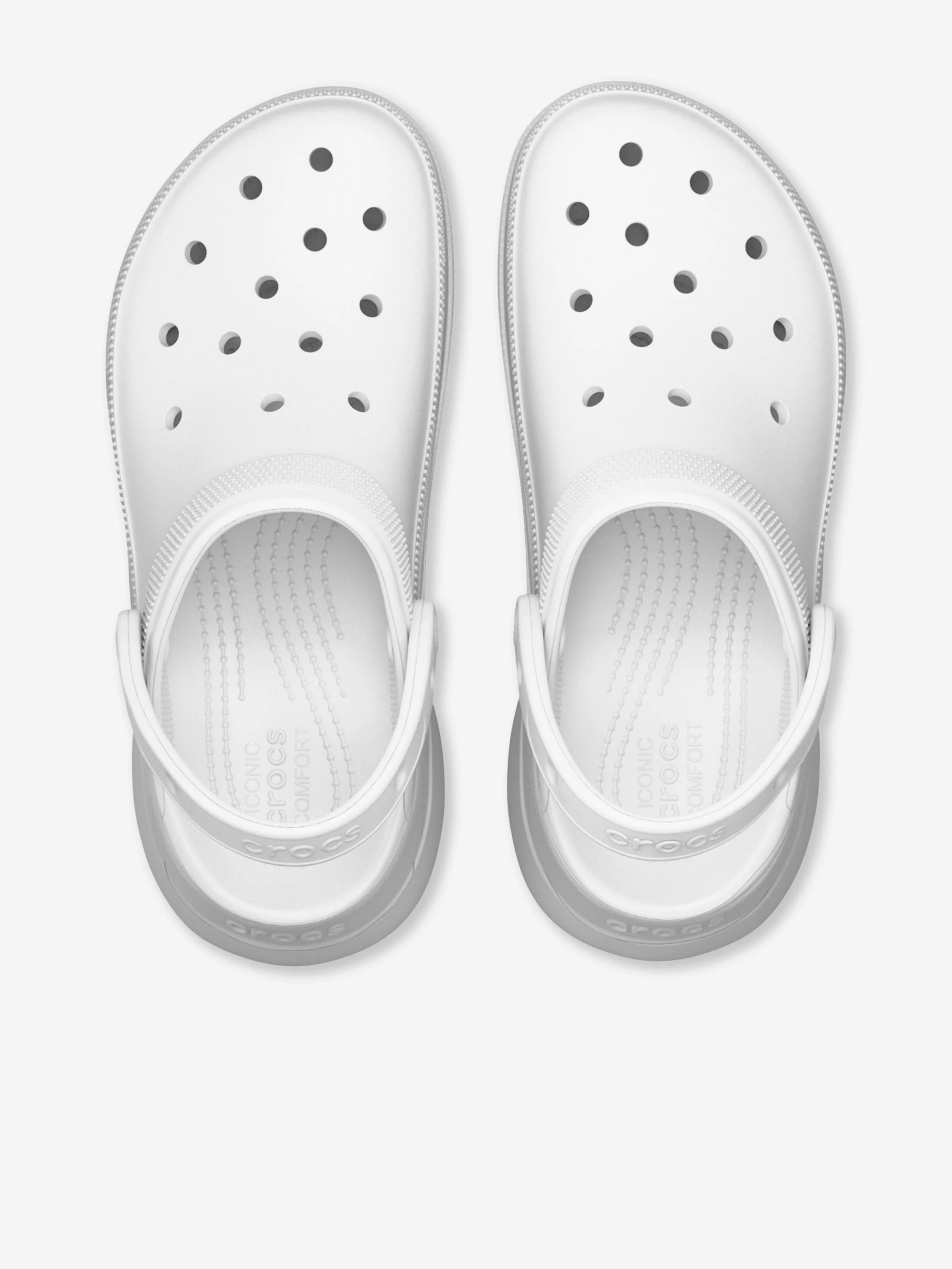 Girls Bae Clog in White
