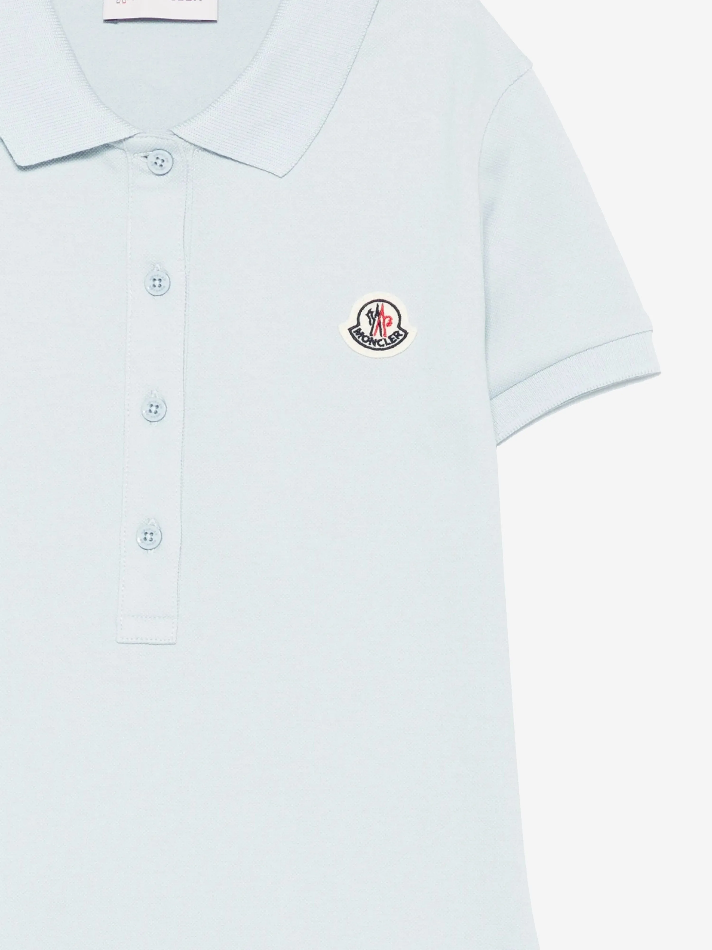 Girls Logo Polo Dress in Blue