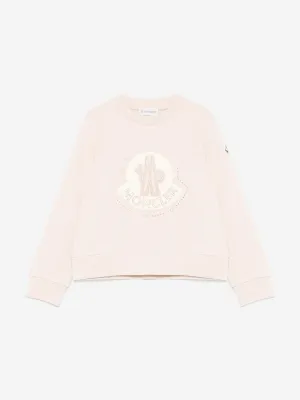 Girls Logo Sweatshirt in Pink