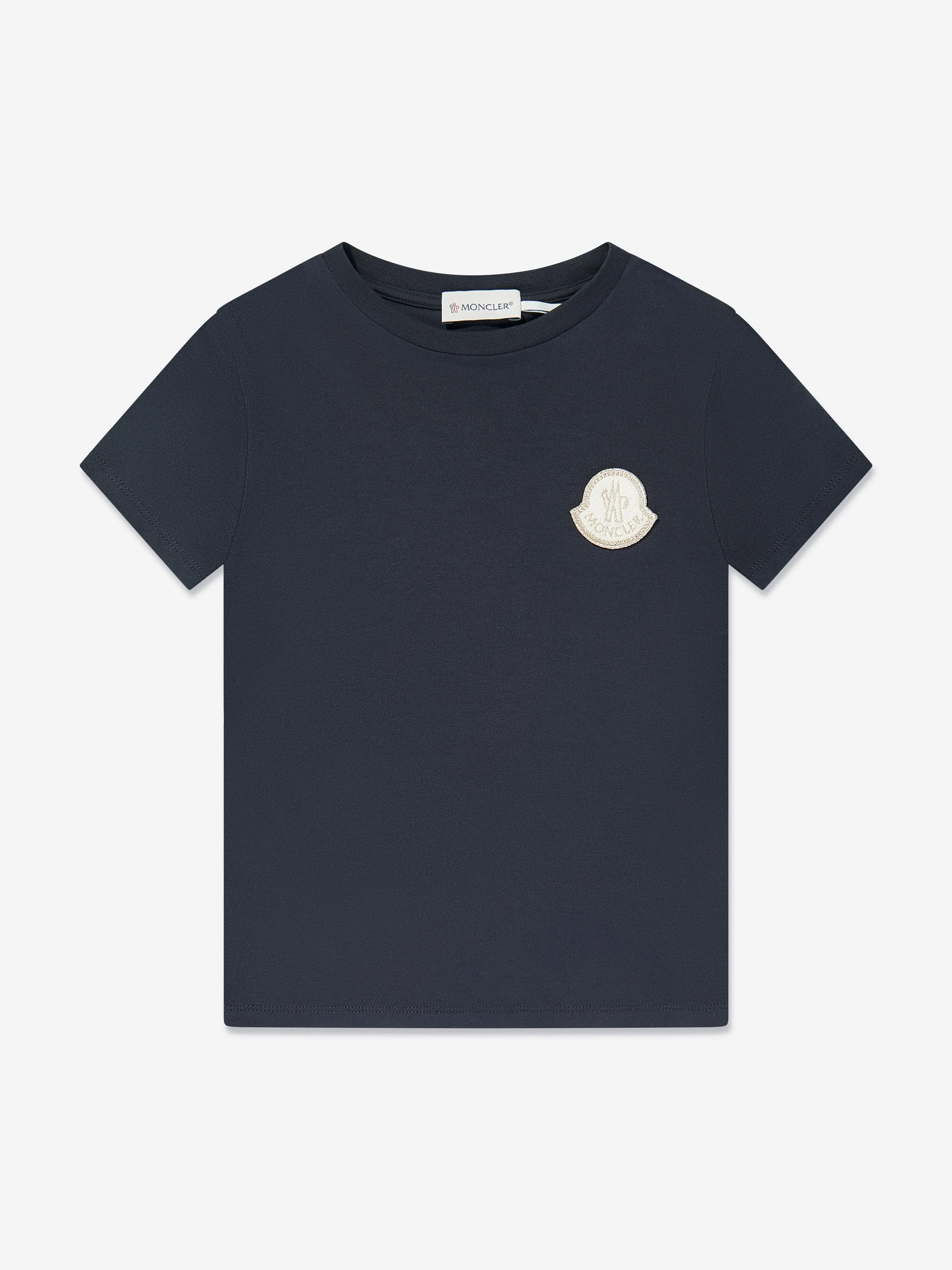 Girls Logo T-Shirt in Navy