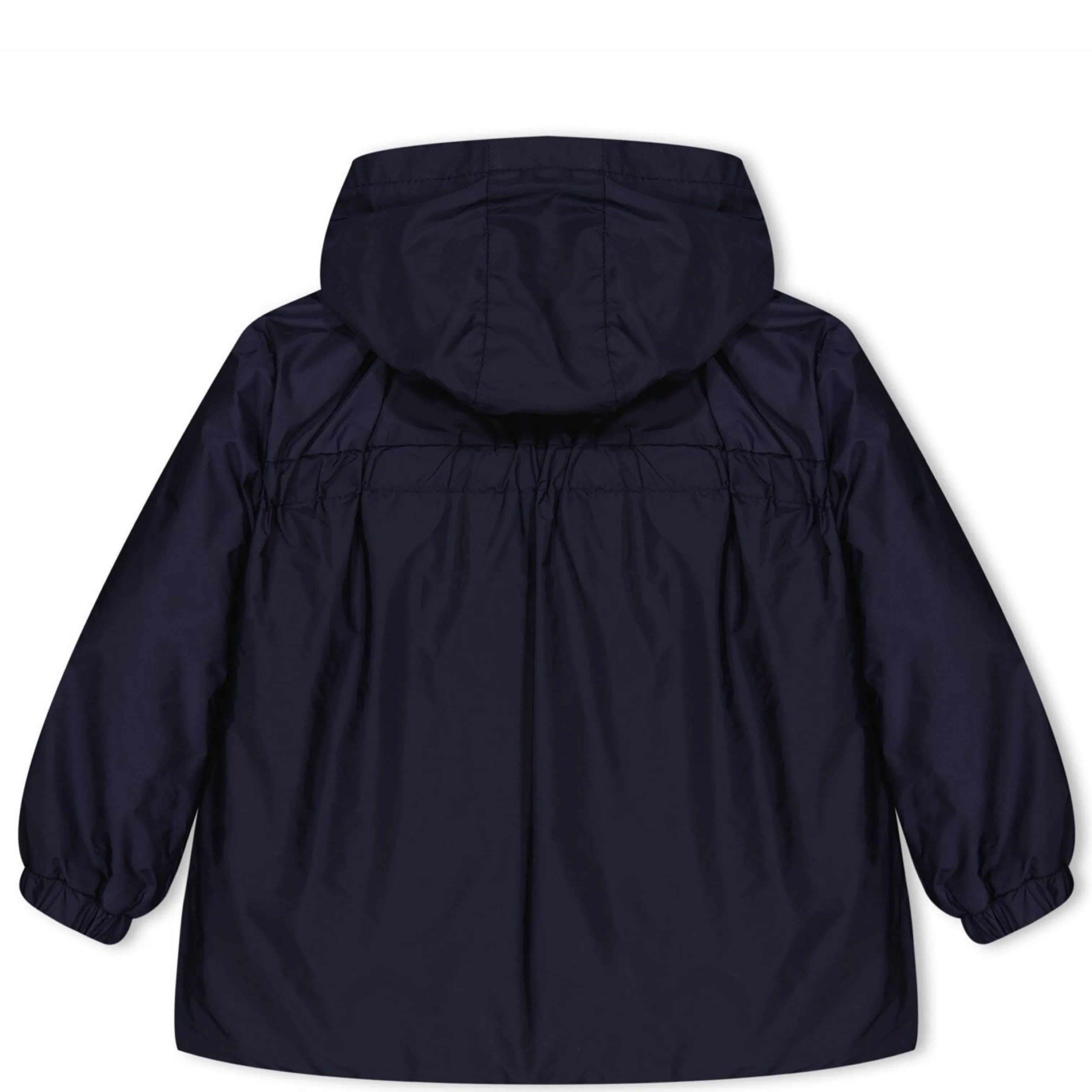 Girls Moncler Navy Raka Hooded Jacket