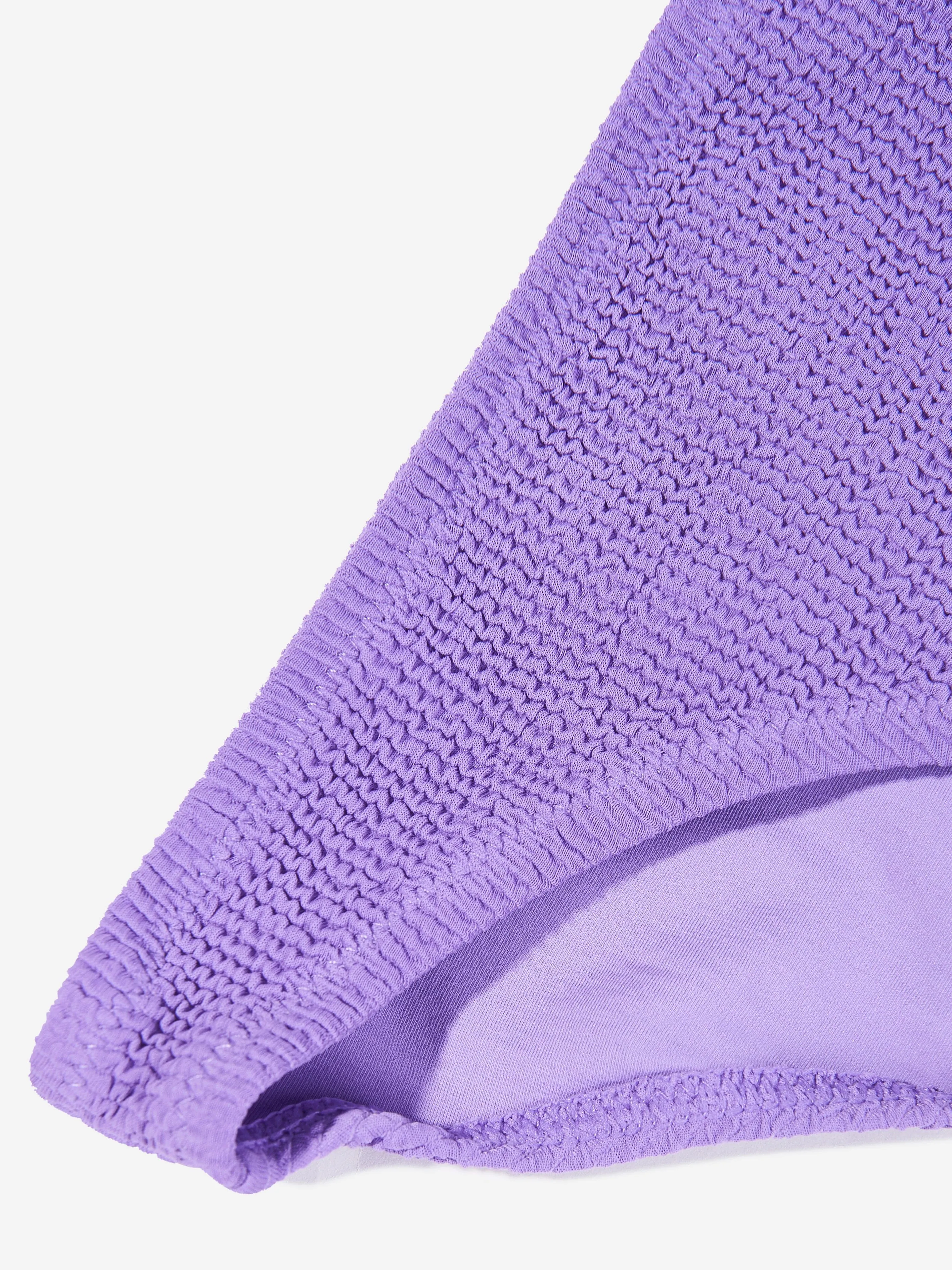 Girls Nola Solid Bikini in Purple (UPF50 )