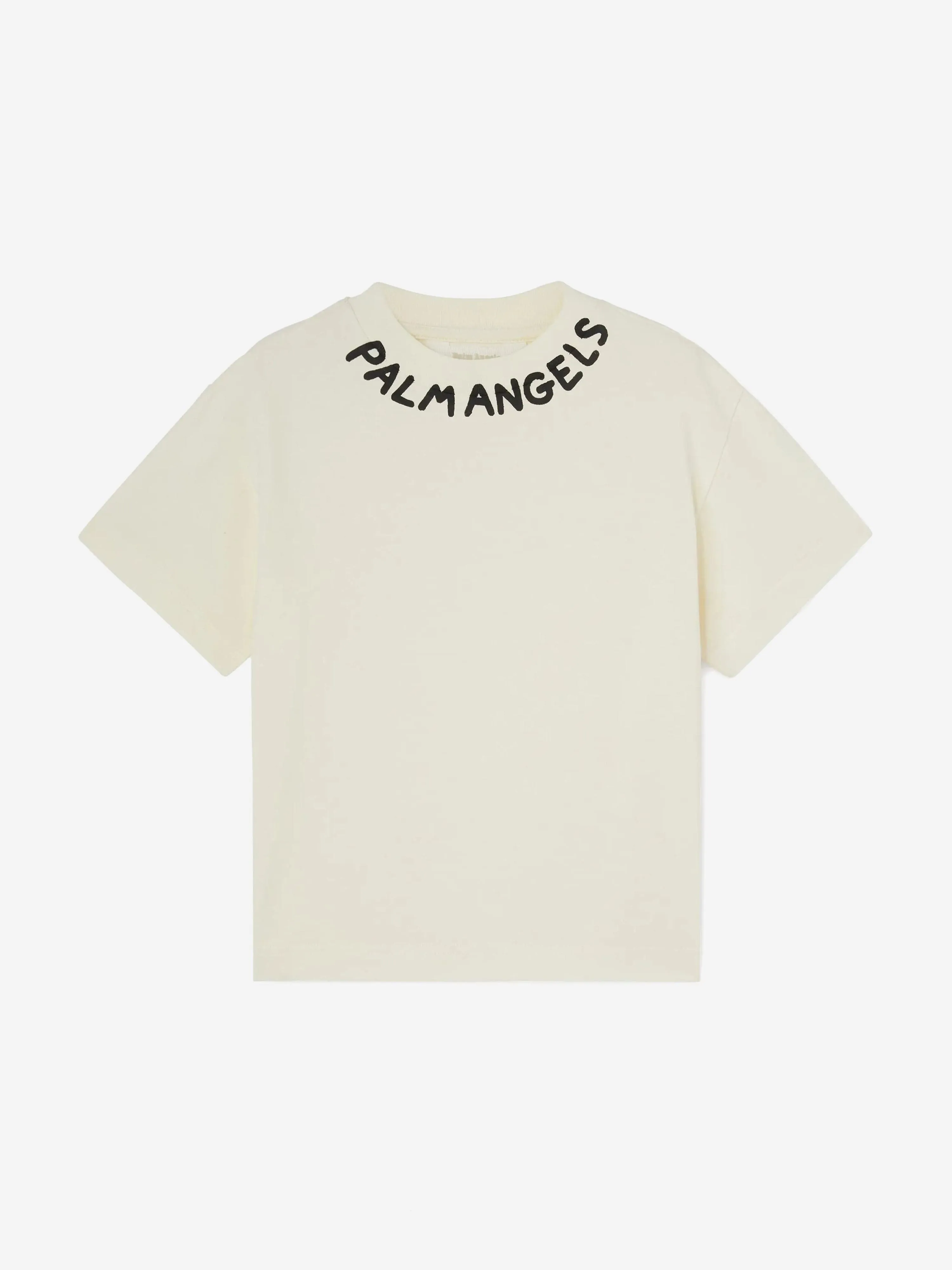 Girls Seasonal Logo Regular T-Shirt in Ivory