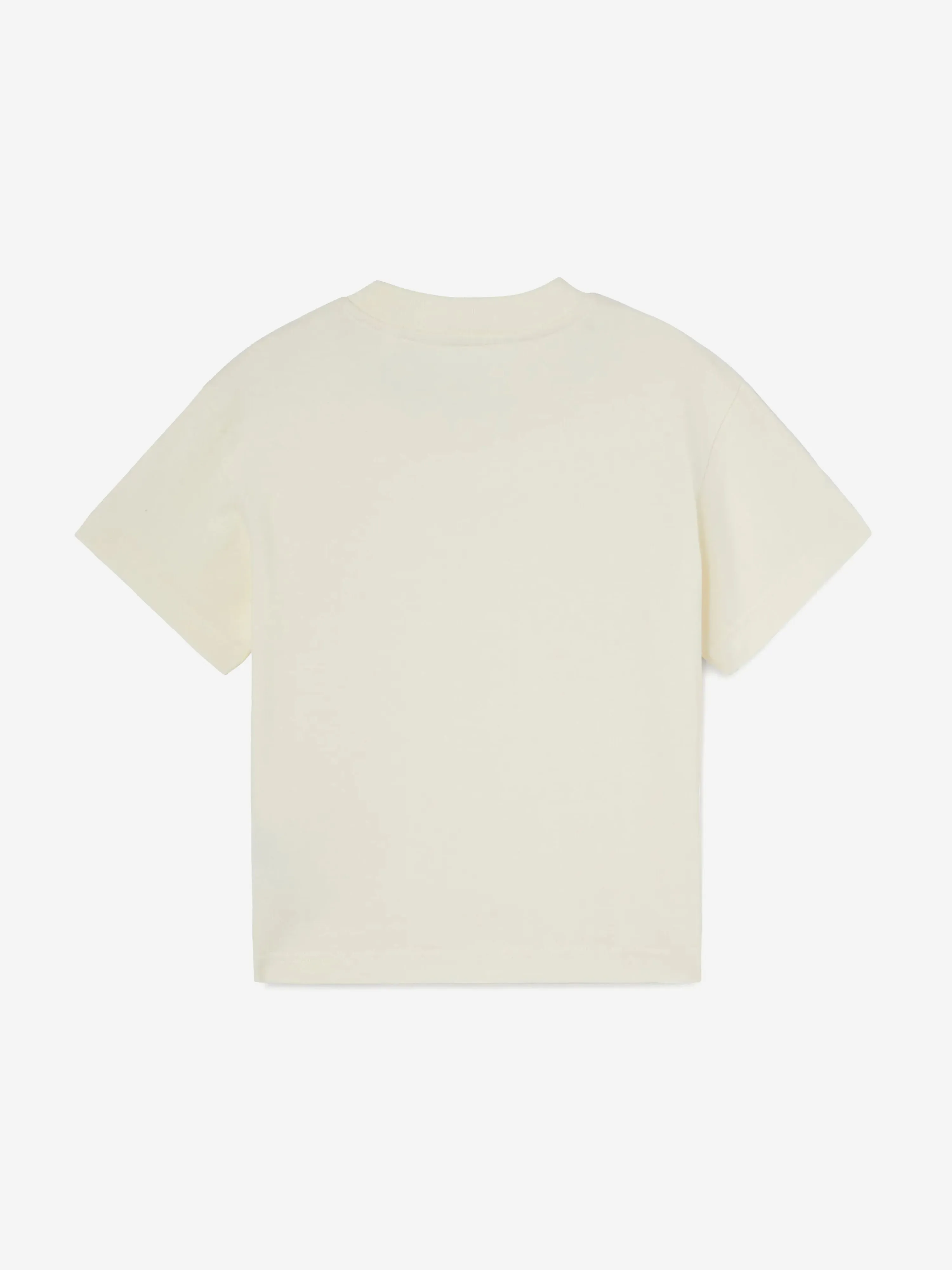 Girls Seasonal Logo Regular T-Shirt in Ivory