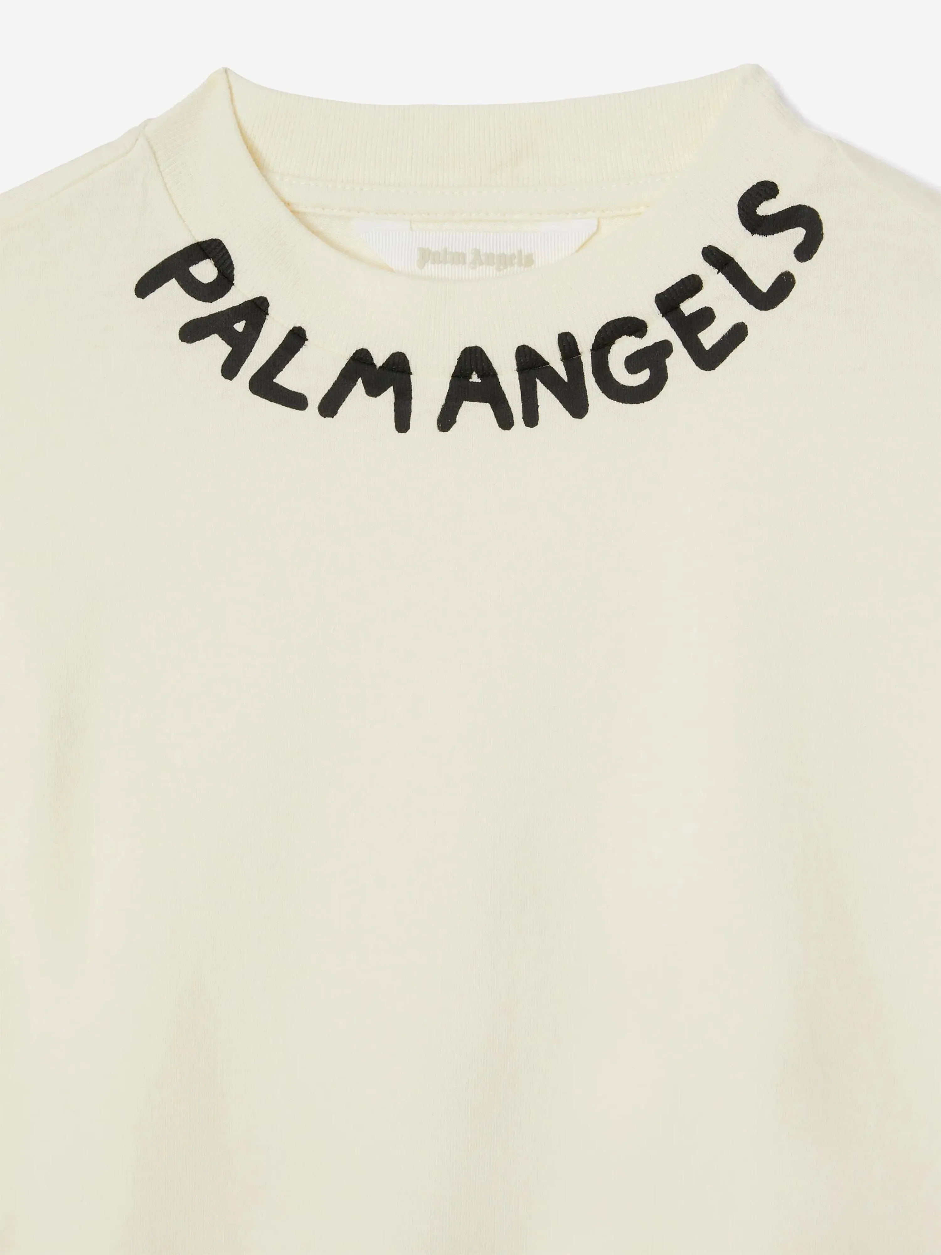 Girls Seasonal Logo Regular T-Shirt in Ivory