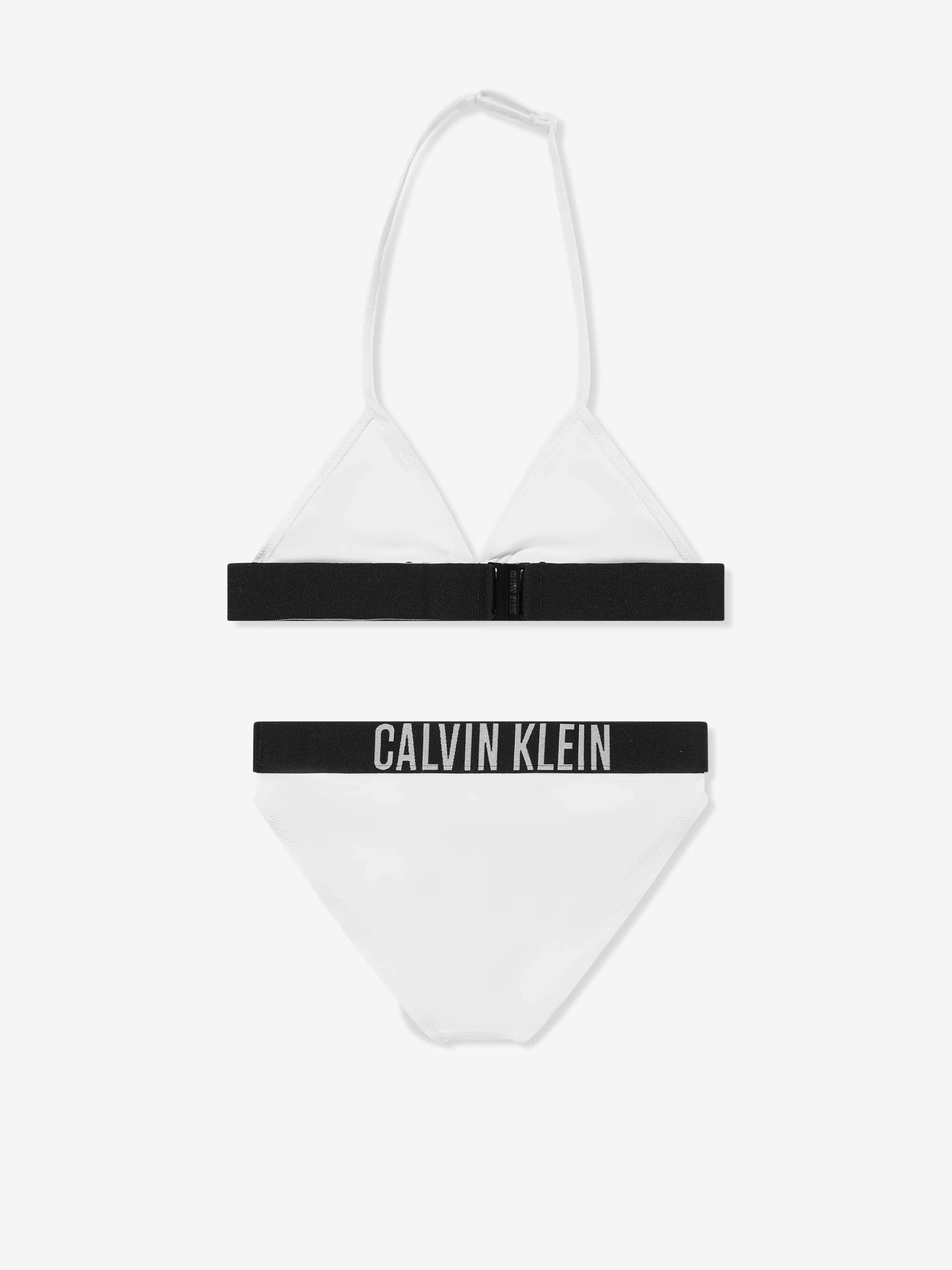 Girls Triangle Bikni in White