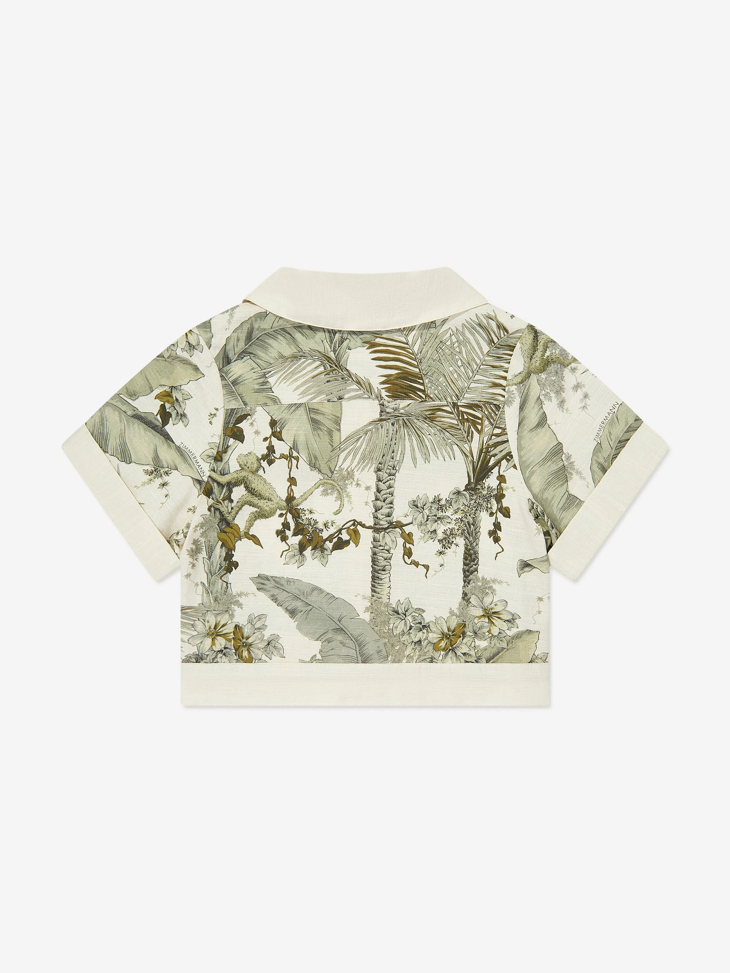 Girls Wylie Relaxed Blouse in Green
