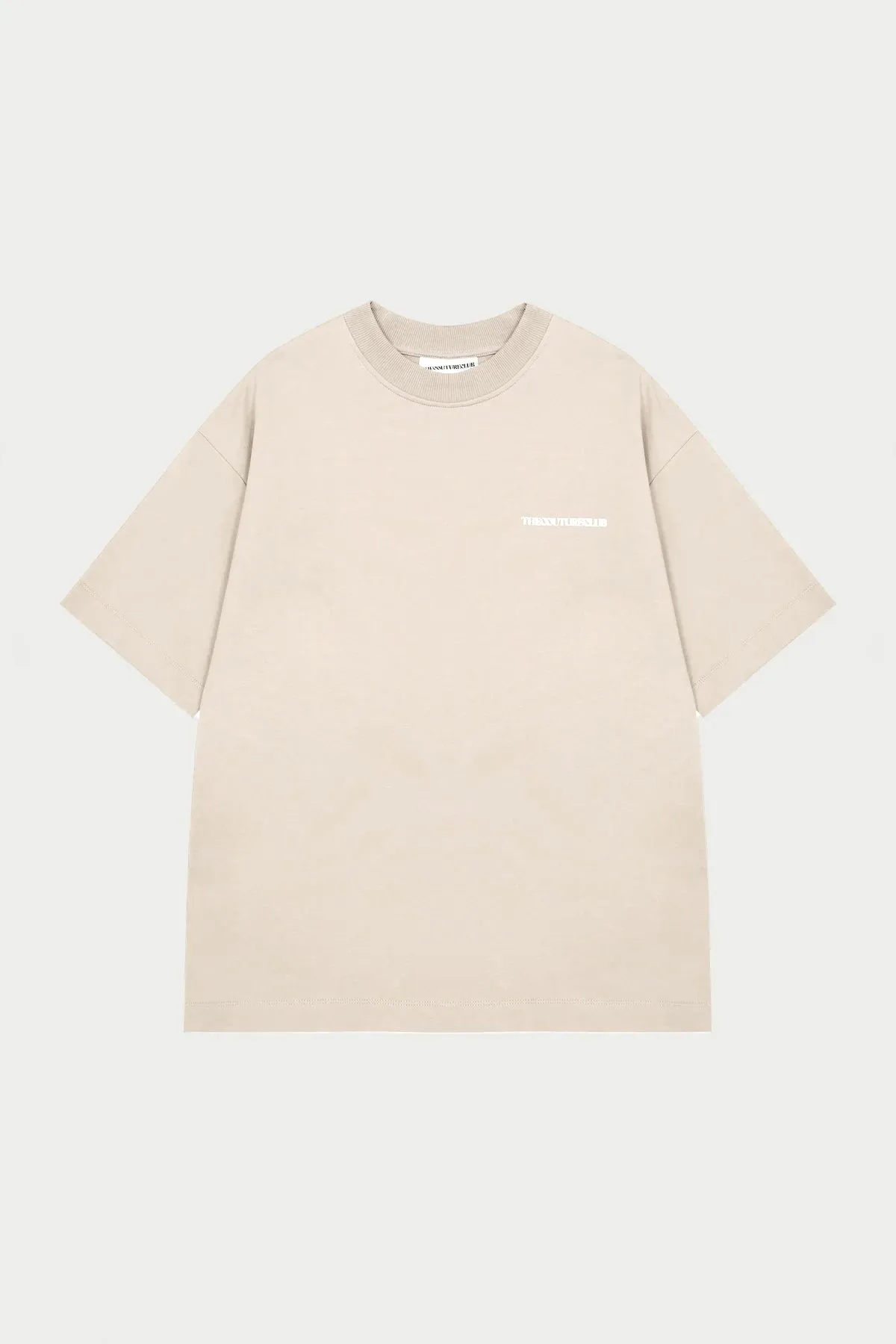 HEAVYWEIGHT COPYRIGHT T-SHIRT - BEIGE
